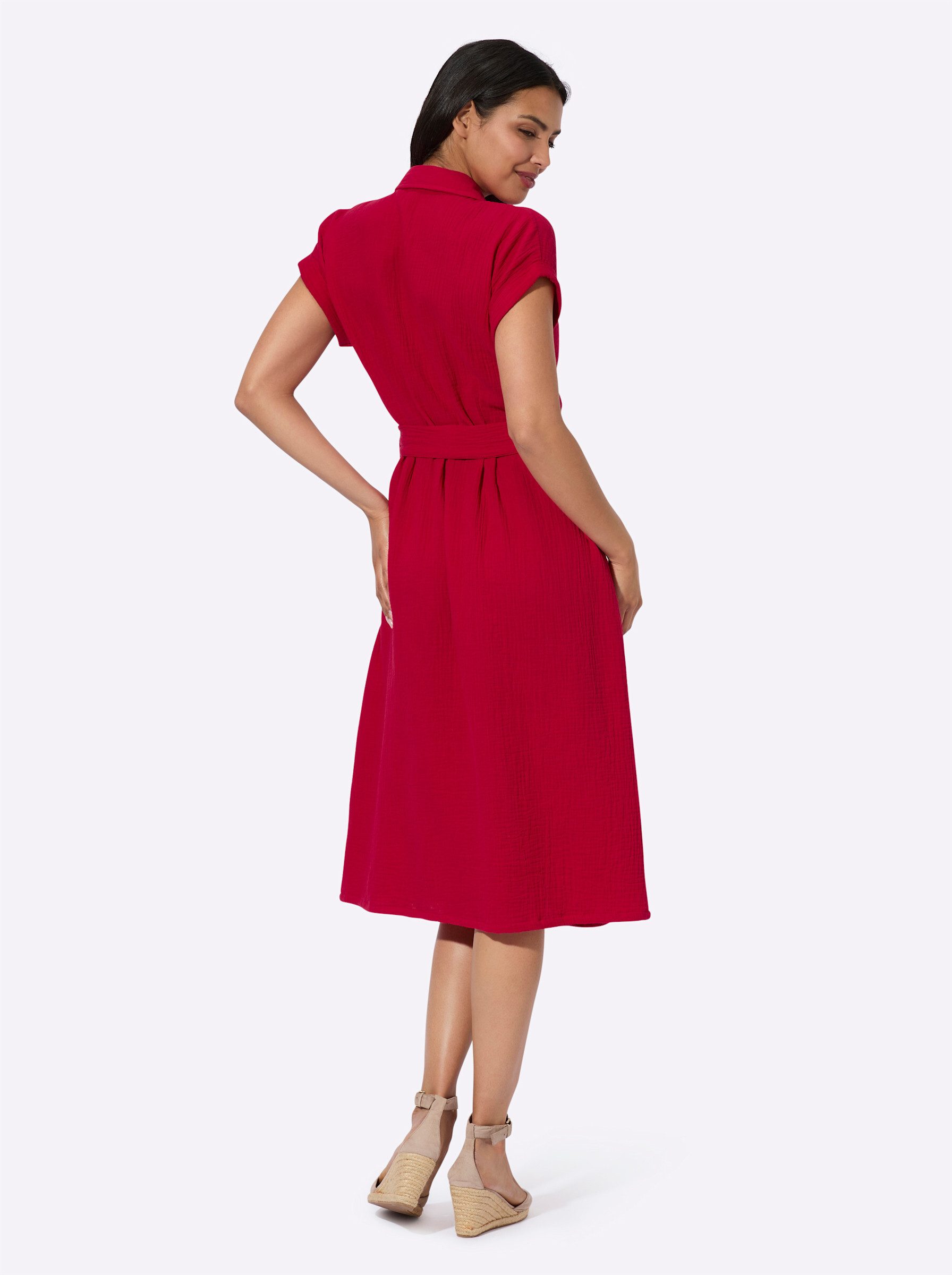 Sieh an! Etuikleid Baumwollkleid günstig online kaufen