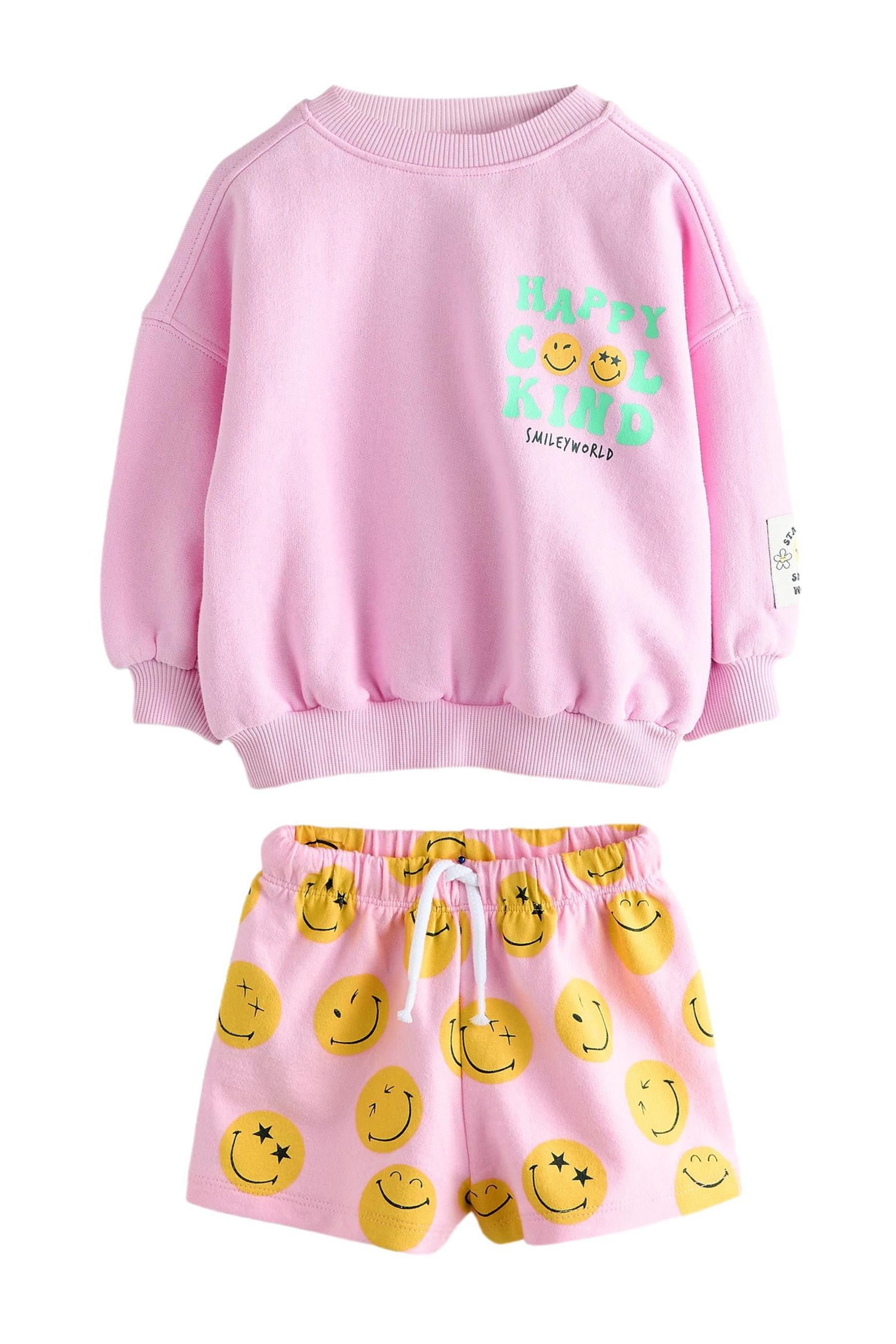 Pullover & Shorts Sweatshirt und Shorts im Set, Smiley World