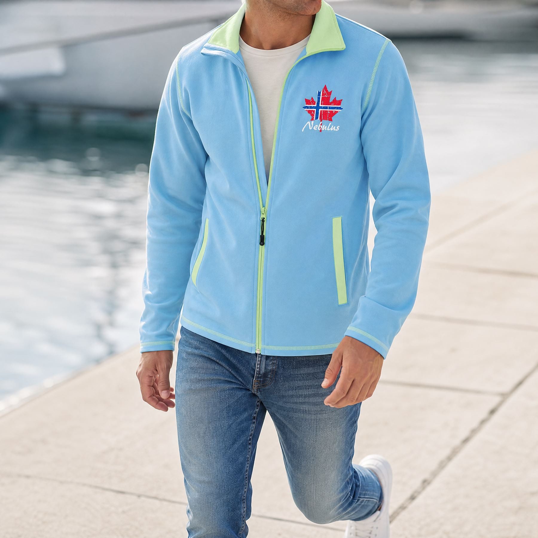 Nebulus Softshelljacke EVENT, P5567 - Herren, malibu-lime, XXL