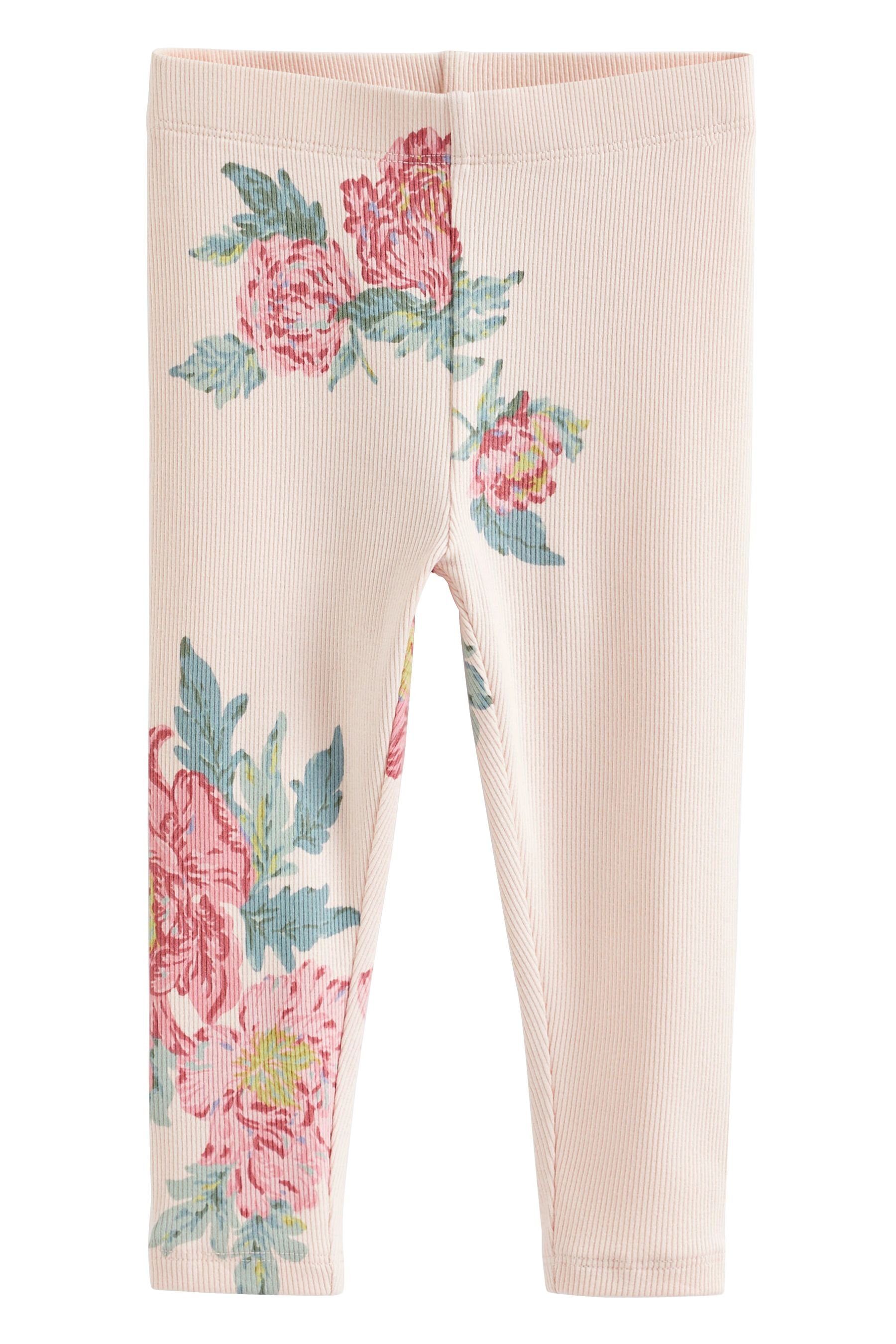 Next Leggings Gerippte Jersey-Leggings im 5er-Pack (5-tlg)