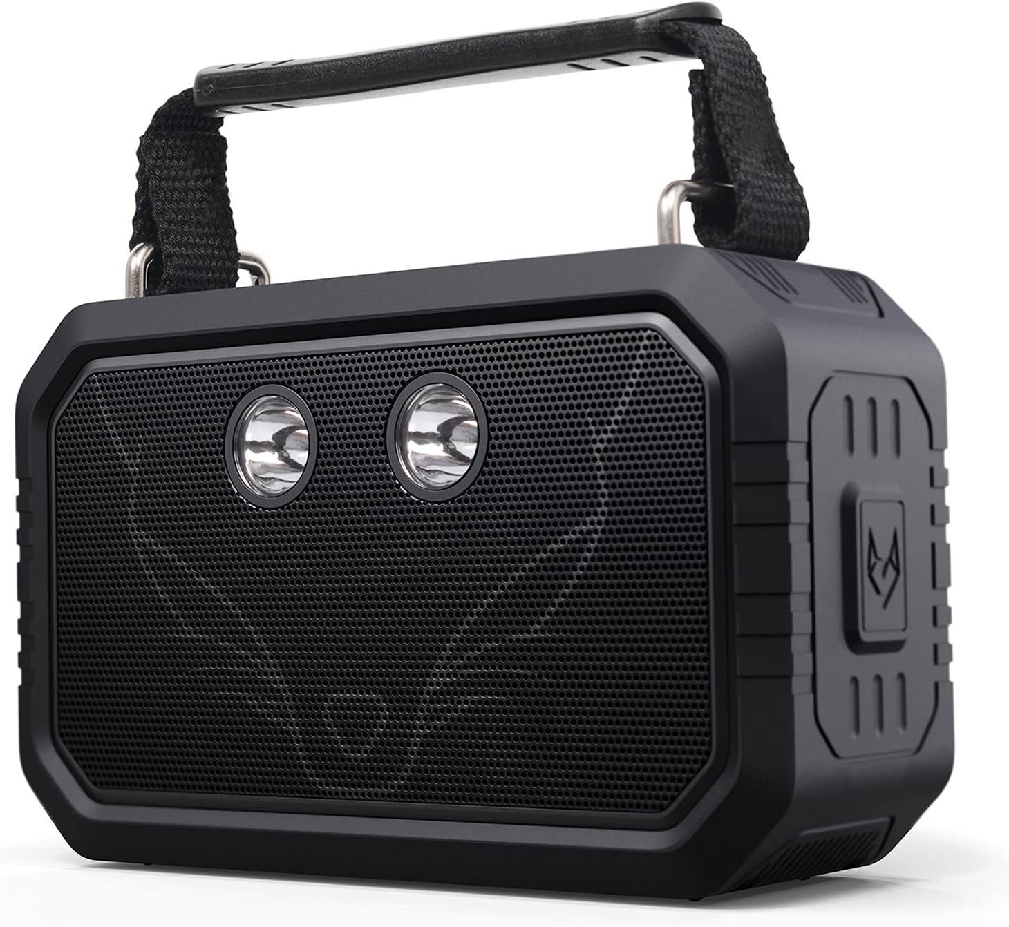 DOSS Stereo Lautsprecher (Bluetooth, 20 W, Dual-Treiber besserem Bass IPX6 Wasserdicht Drahtlos Soundbox mikrofon)