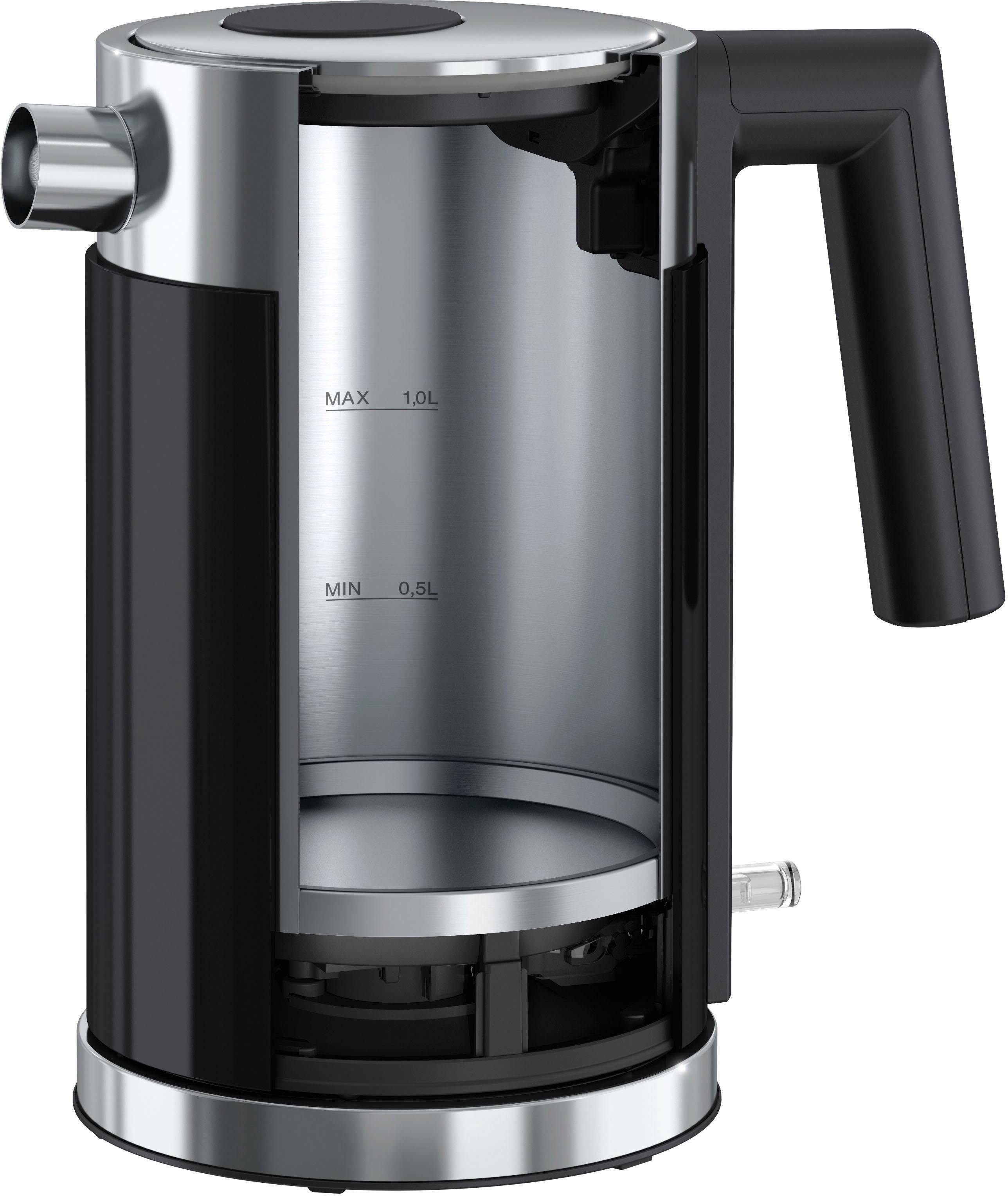 Graef Wasserkocher WK 402, 1 l, 1850 W, Edelstahl, schwarz