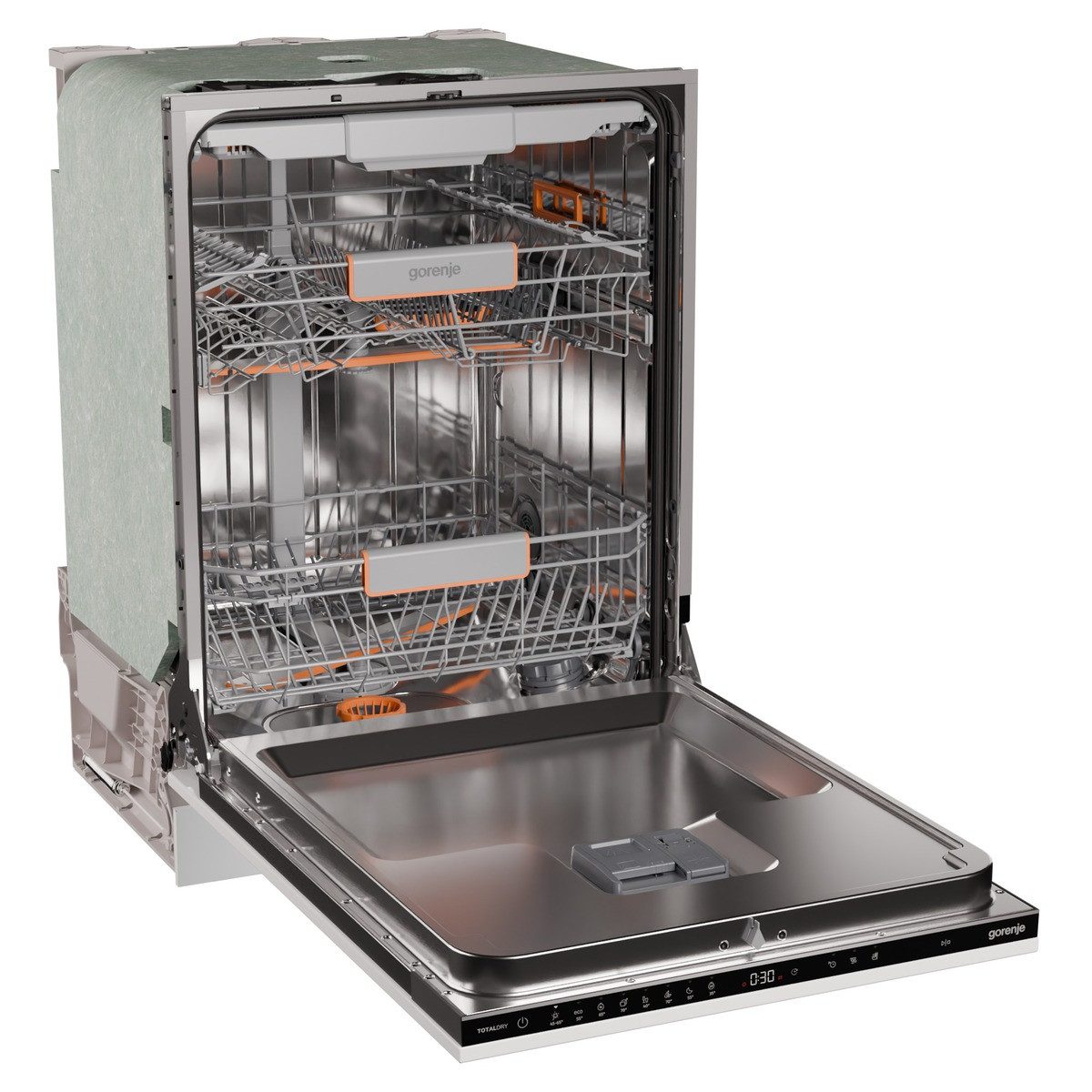 GORENJE vollintegrierbarer Geschirrspüler XXL GV663B65XXL, 9,5 l, 16 Maßgedecke, XXL Volumen