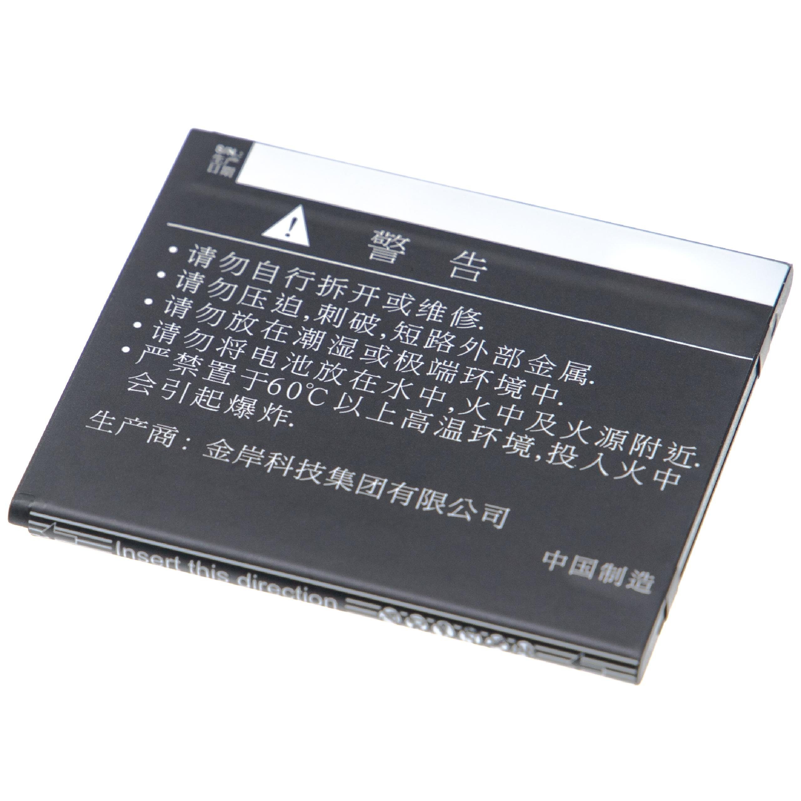2100 Blade kompatibel BA530, vhbw Smartphone-Akku V) Li-Ion BA606, mit mAh (4,35 A530, A606 ZTE Blade