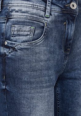 Cecil Slim-fit-Jeans Vicky Authentic in mittelblauer Waschung