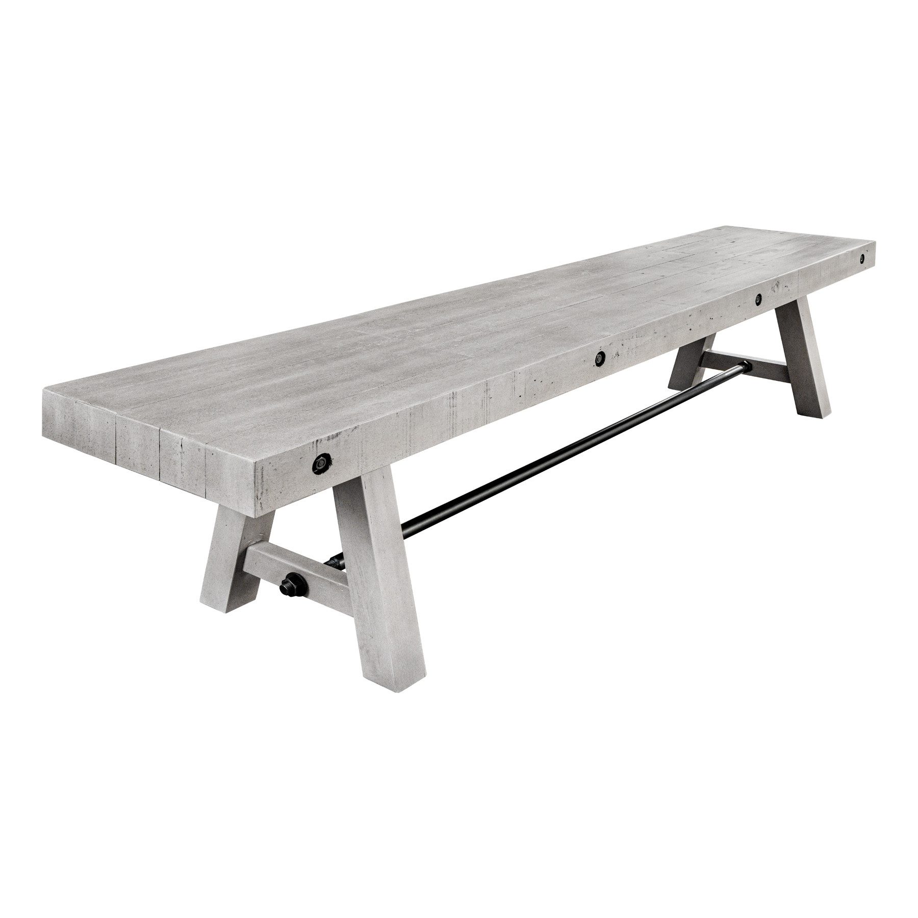 riess-ambiente Sitzbank FINCA 200cm grau · Esszimmerbank aus recyceltem Mas günstig online kaufen