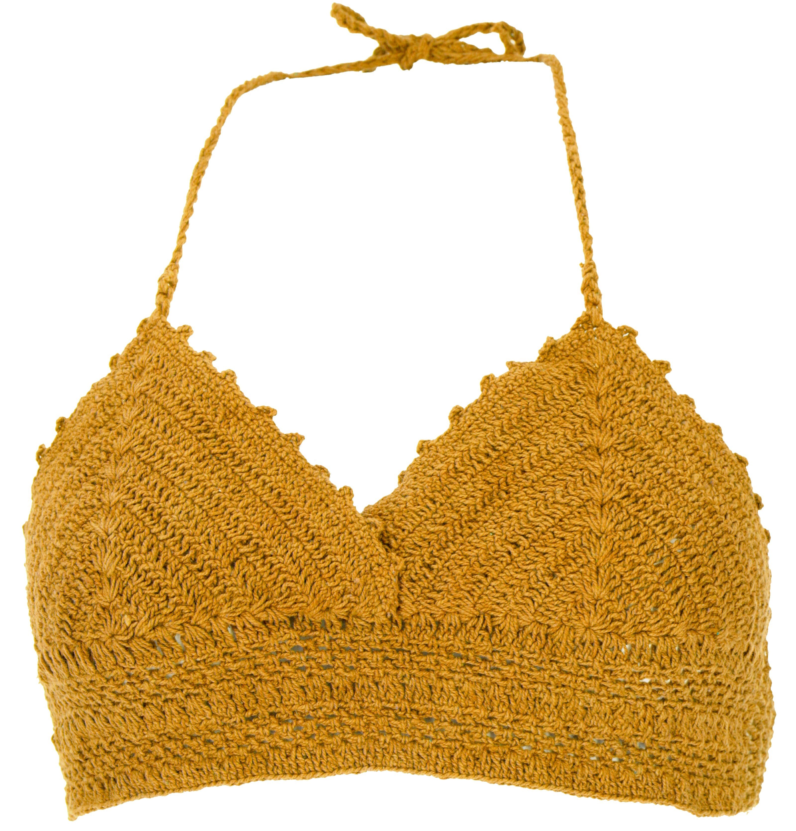 Guru-Shop T-Shirt Häkeltop, Bikinitop, Strandtop, Hippie günstig online kaufen