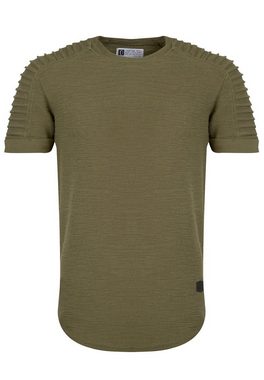 Leif Nelson T-Shirt Herren T-Shirt Rundhals LN-6325