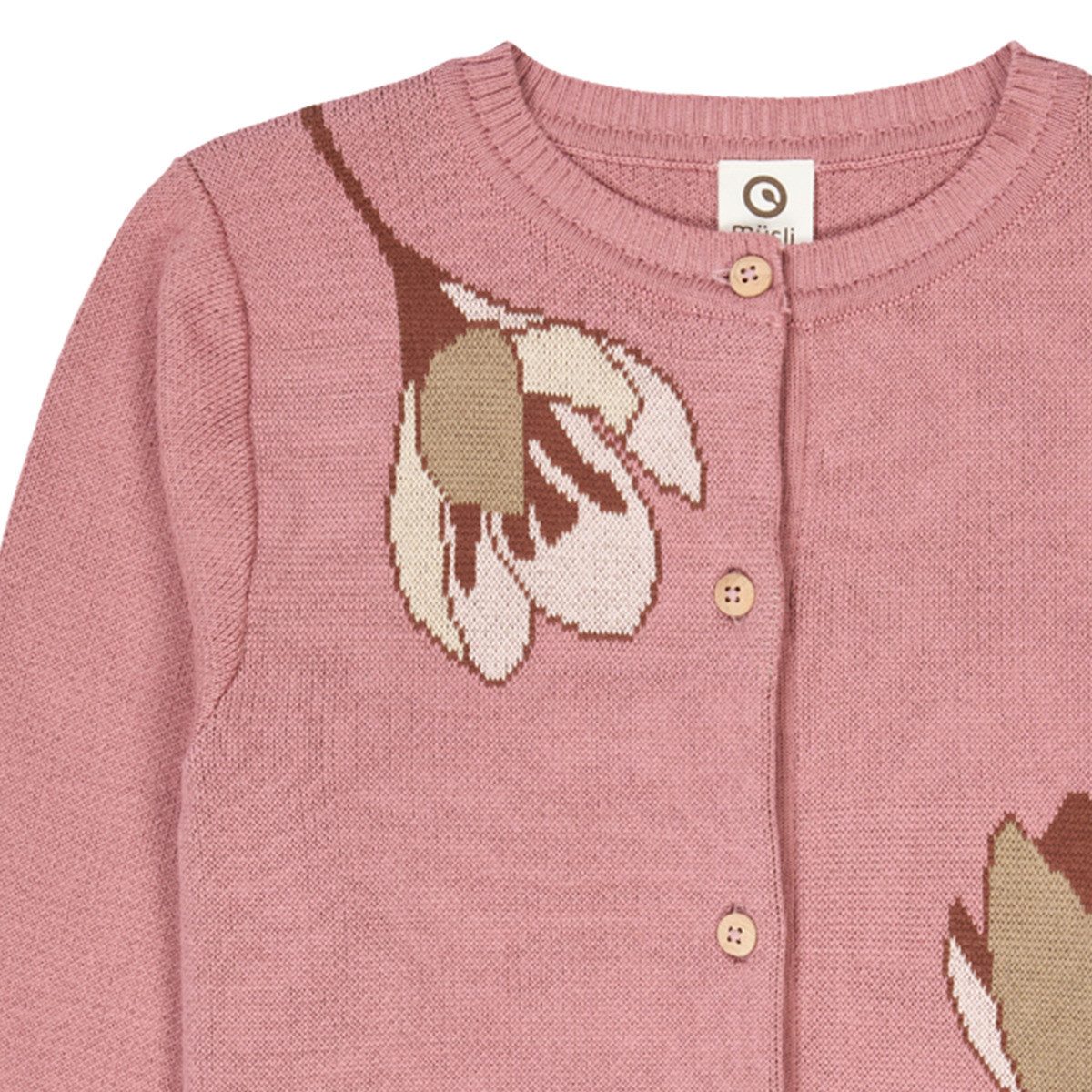 Müsli Strickjacke 1524007000 Mädchen Sweatjacke, Feinstrickjacke, Grobstrickjacke, Wolljacke, Cardigan