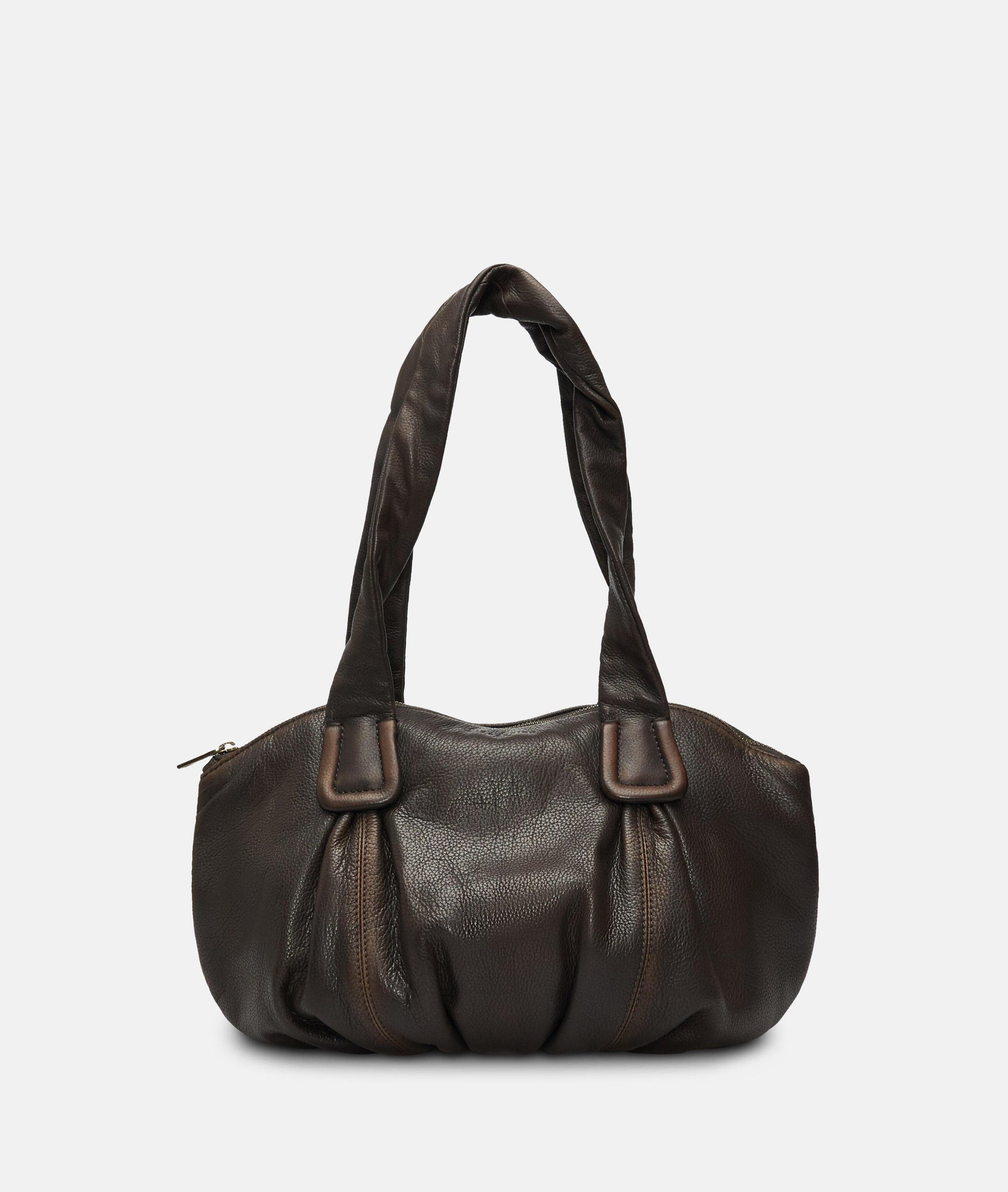 Liebeskind Berlin Shopper Archive Lucy Shopper S, Handlicher Shopper aus Rindsleder mit Vintage-Effekt
