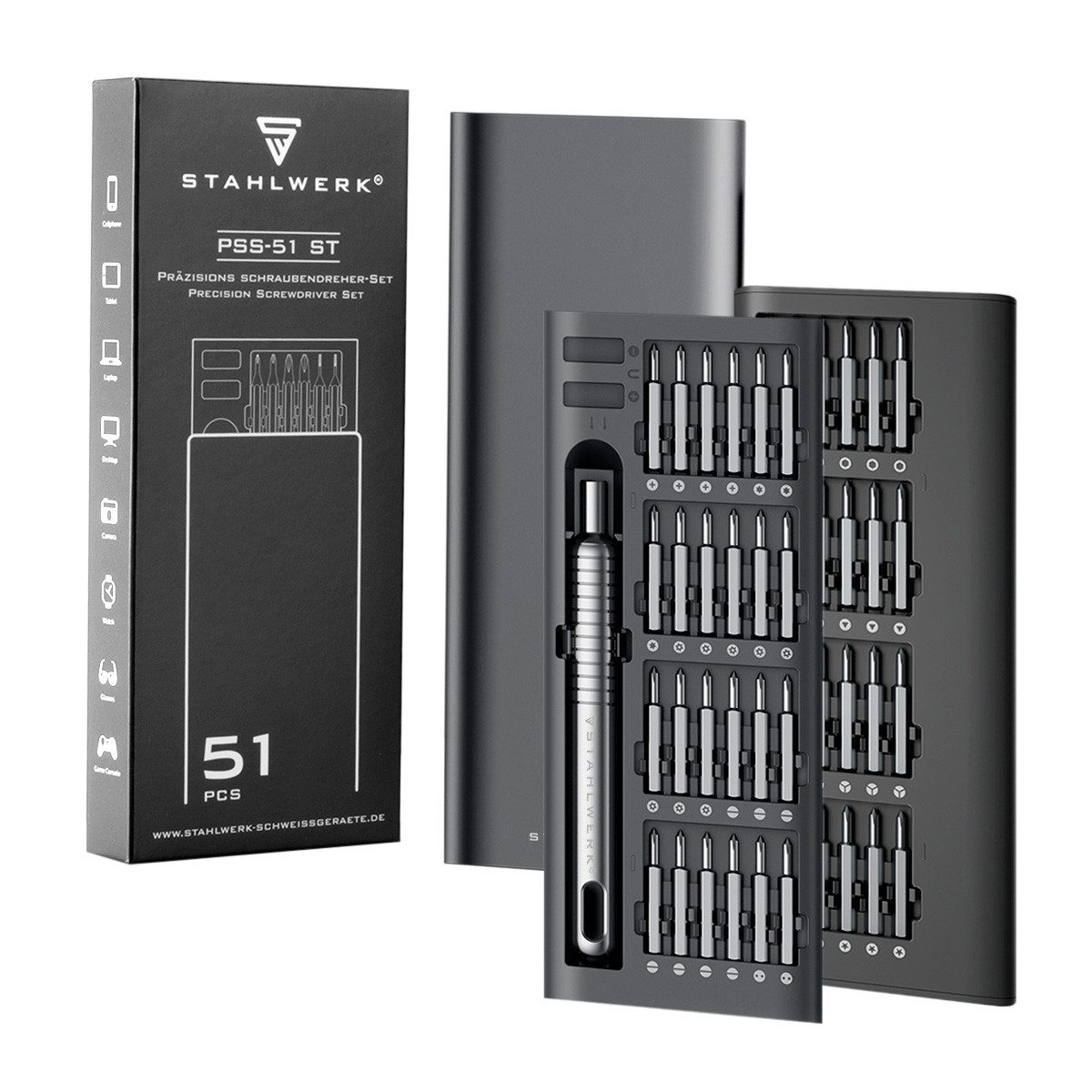 Bit-Set Präzisions-Schraubendreher Set PSS-51 ST 51-