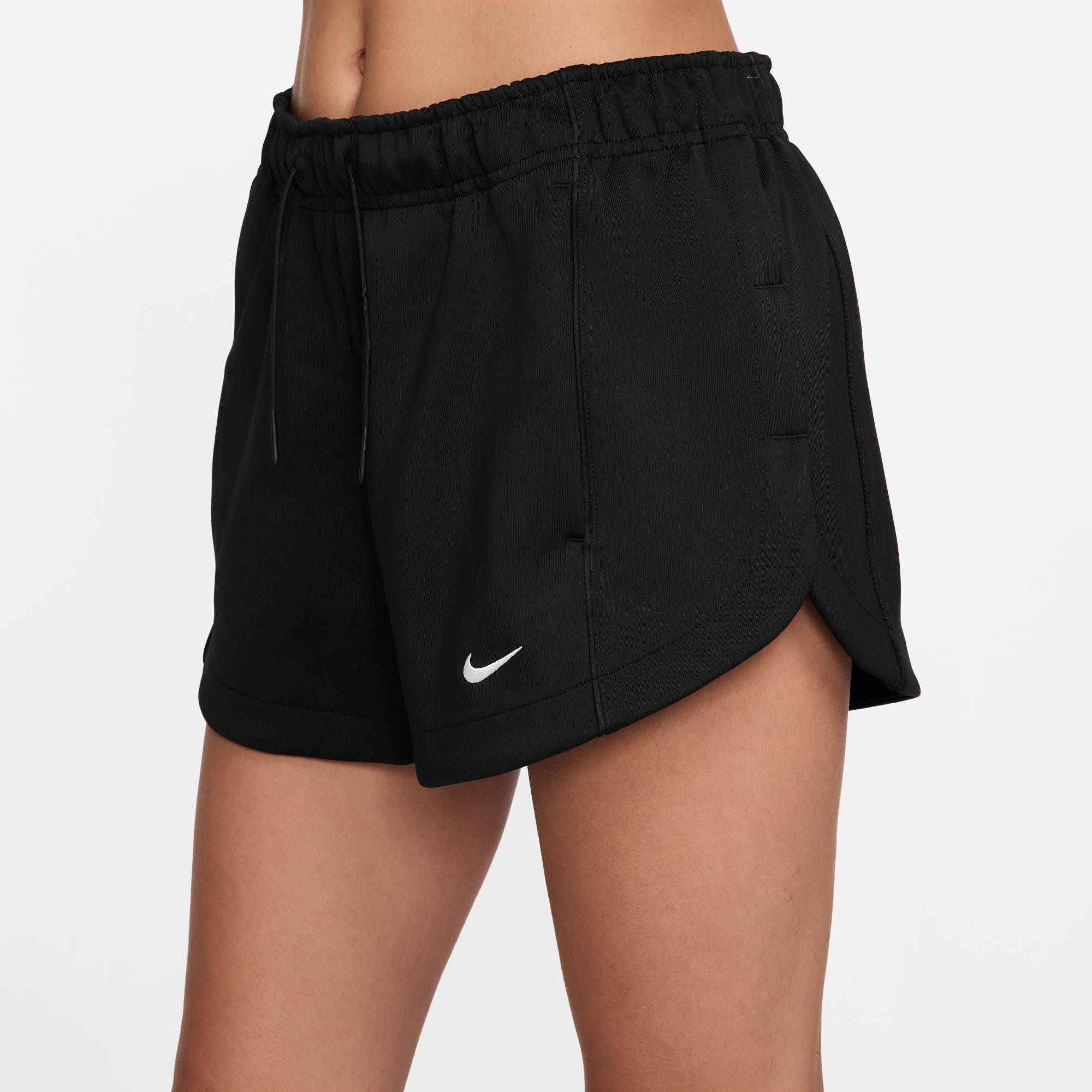 Nike Sportswear Shorts W NSW NK WR PLY KNT MR 2" SHRT sportlicher Stil, für den Alltag geeignet, mit mittelhohem Bund