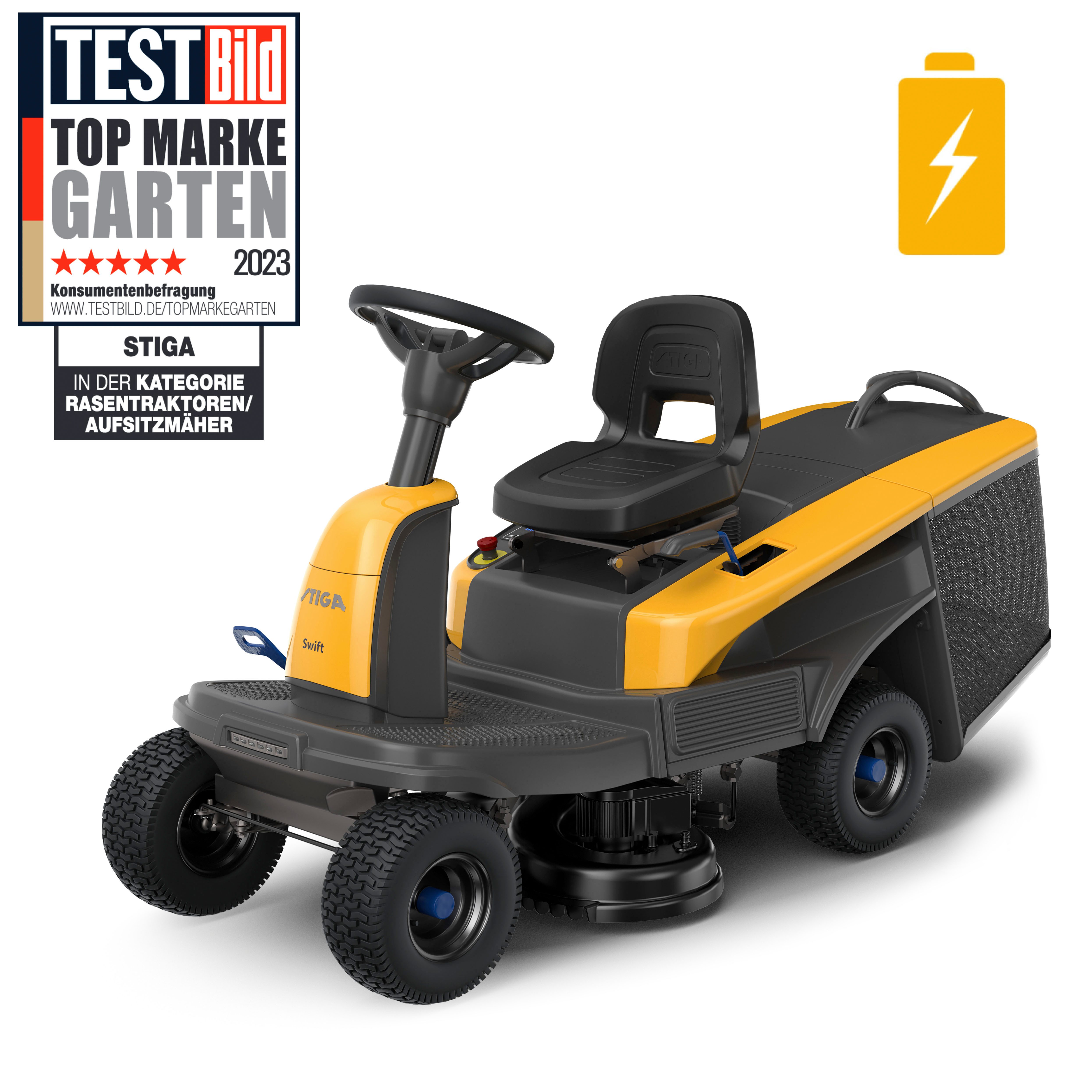 STIGA GARDEN Akku-Rasentraktor Swift 372e, 72 günstig online kaufen