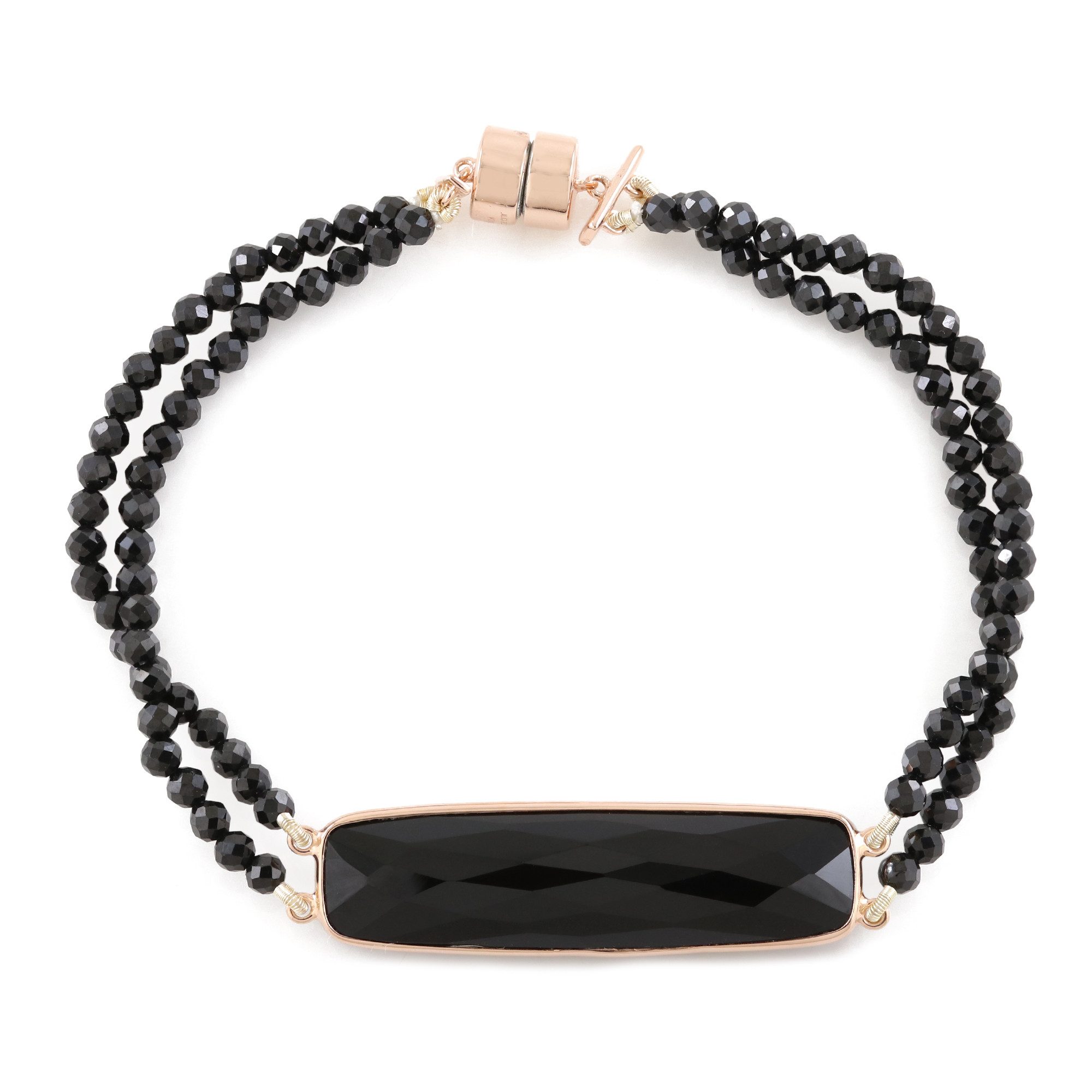 Cavill Silberarmband Cavill Spinell 43,56 ct Armband, rosévergoldetes 925 Silber (1-tlg)