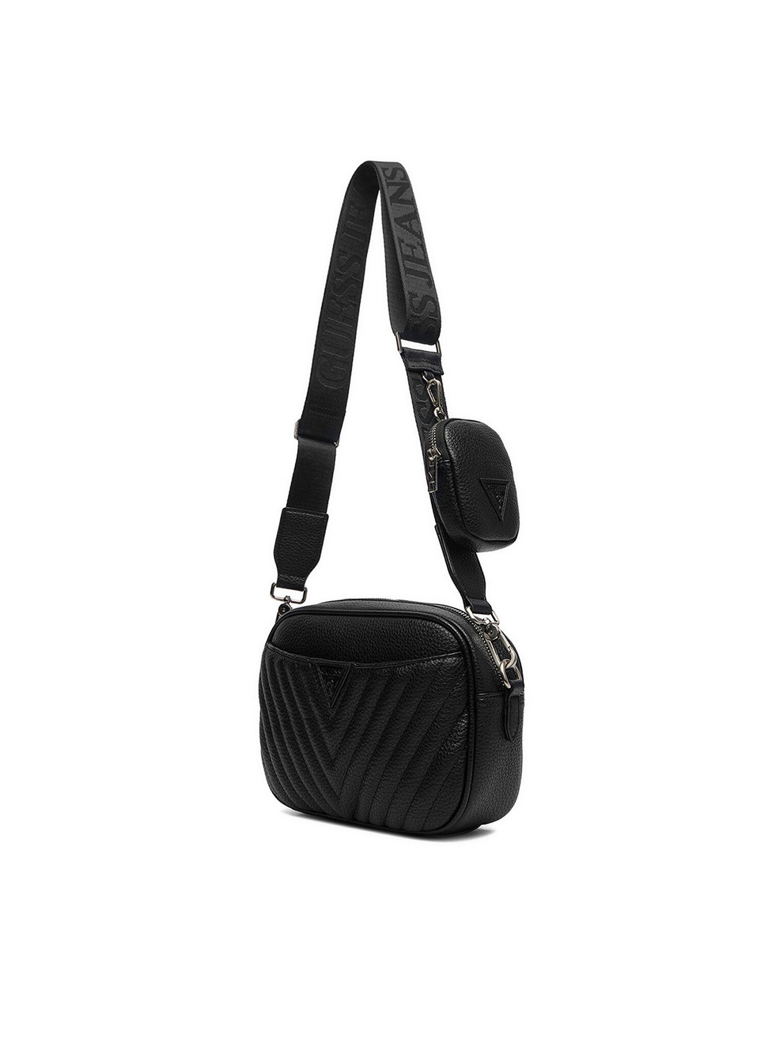 GUESS JEANS Handtasche Guess Jeans Damenhandtasche Schwarz GUESS JEANS-CWBEO-GUESS-M-001-09 S
