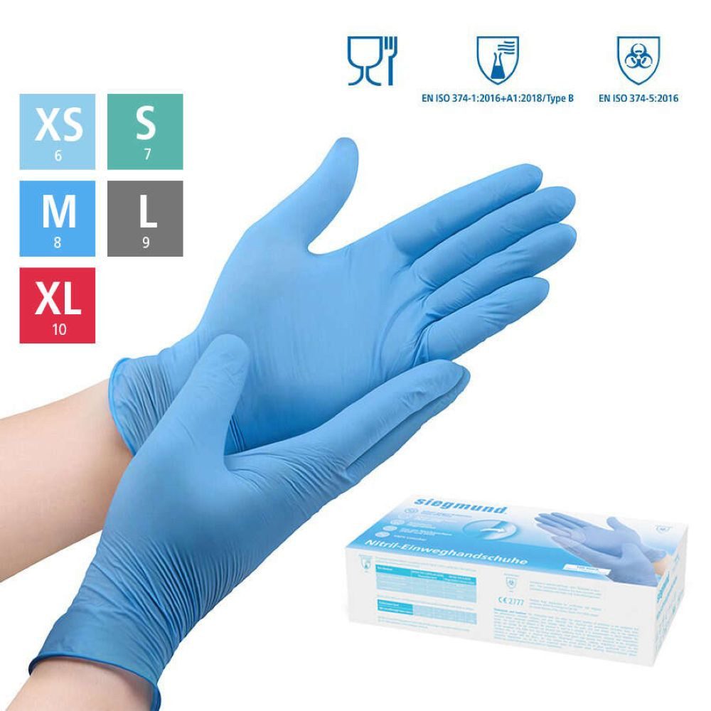 siegmund care Einweghandschuhe INTCO SYNGUARD® Schutz gegen Bakterien, Vire günstig online kaufen