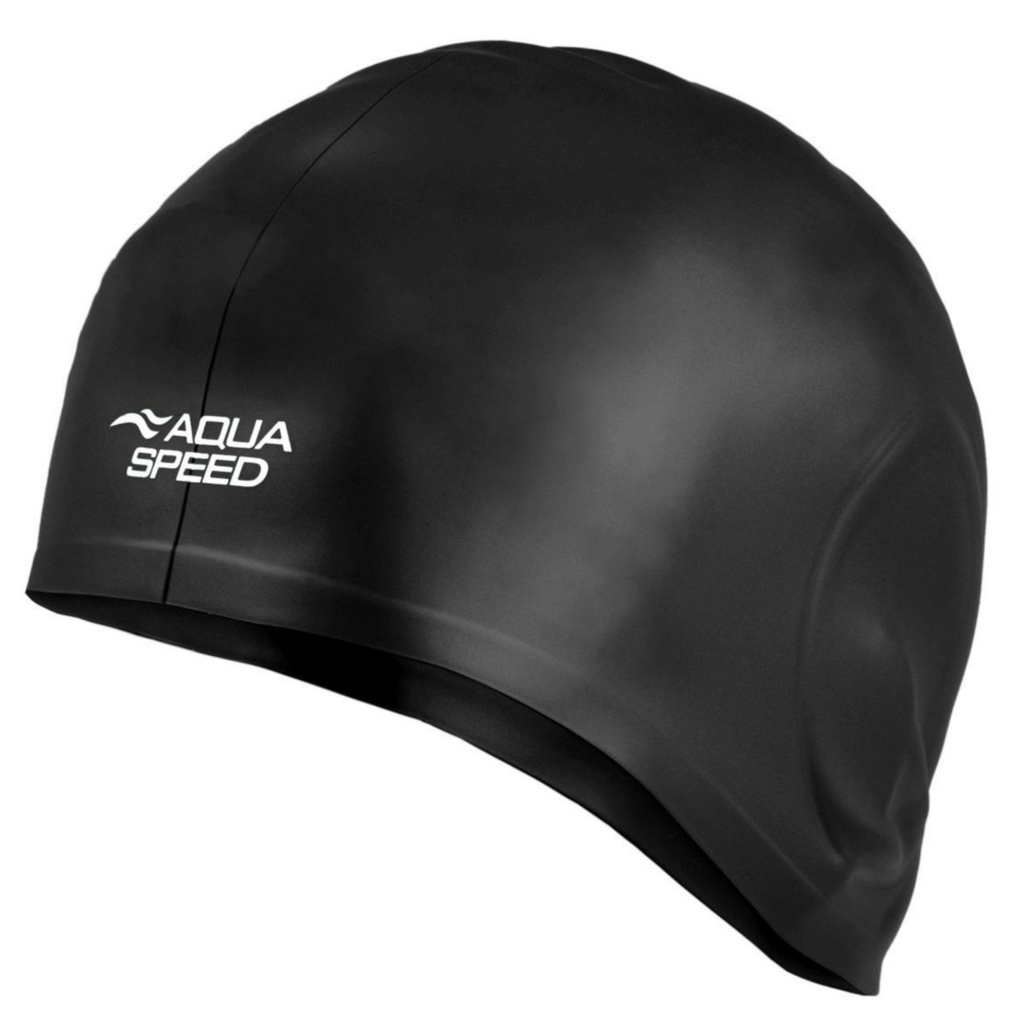 Aqua Speed Badekappe Badekappe für Langhaar Silikon 07 XL Dehnbar & wasserfest, Chlorresistent & dehnbar – Für Pool, Wassersport & Sauna