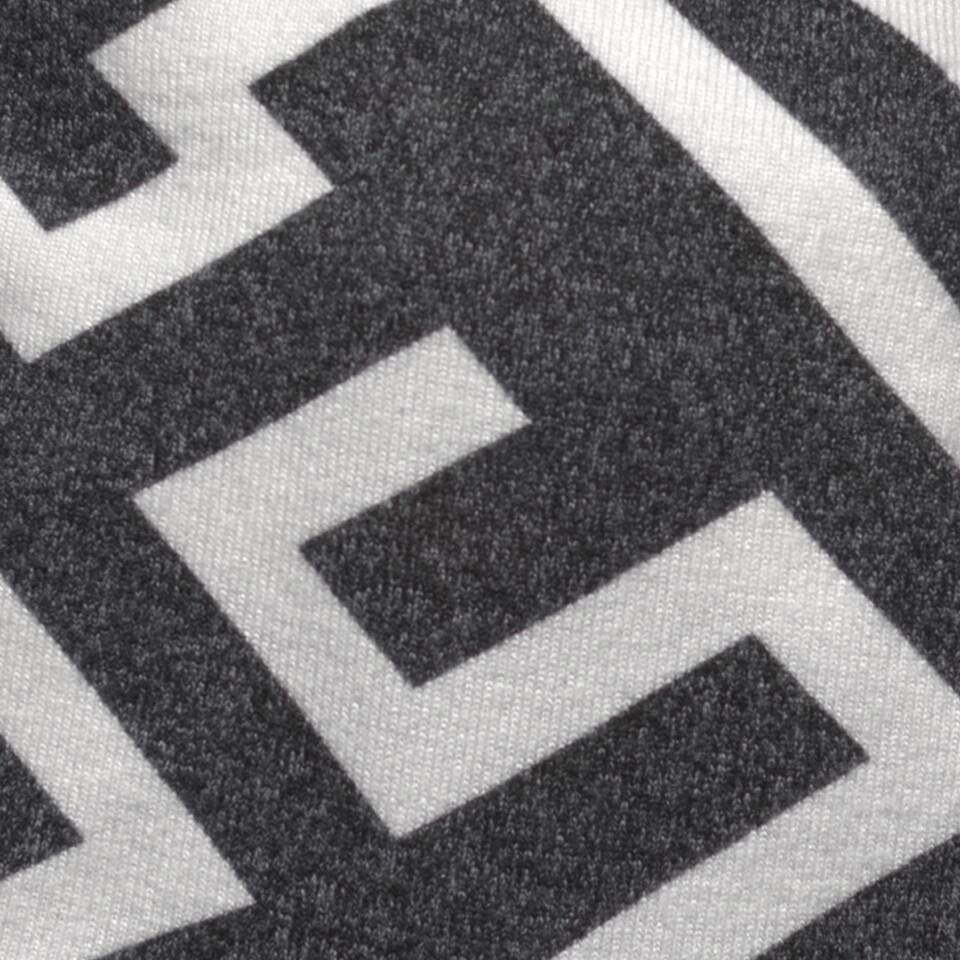 Cecil Kapuzenshirt aus softem Materialmix black melange
