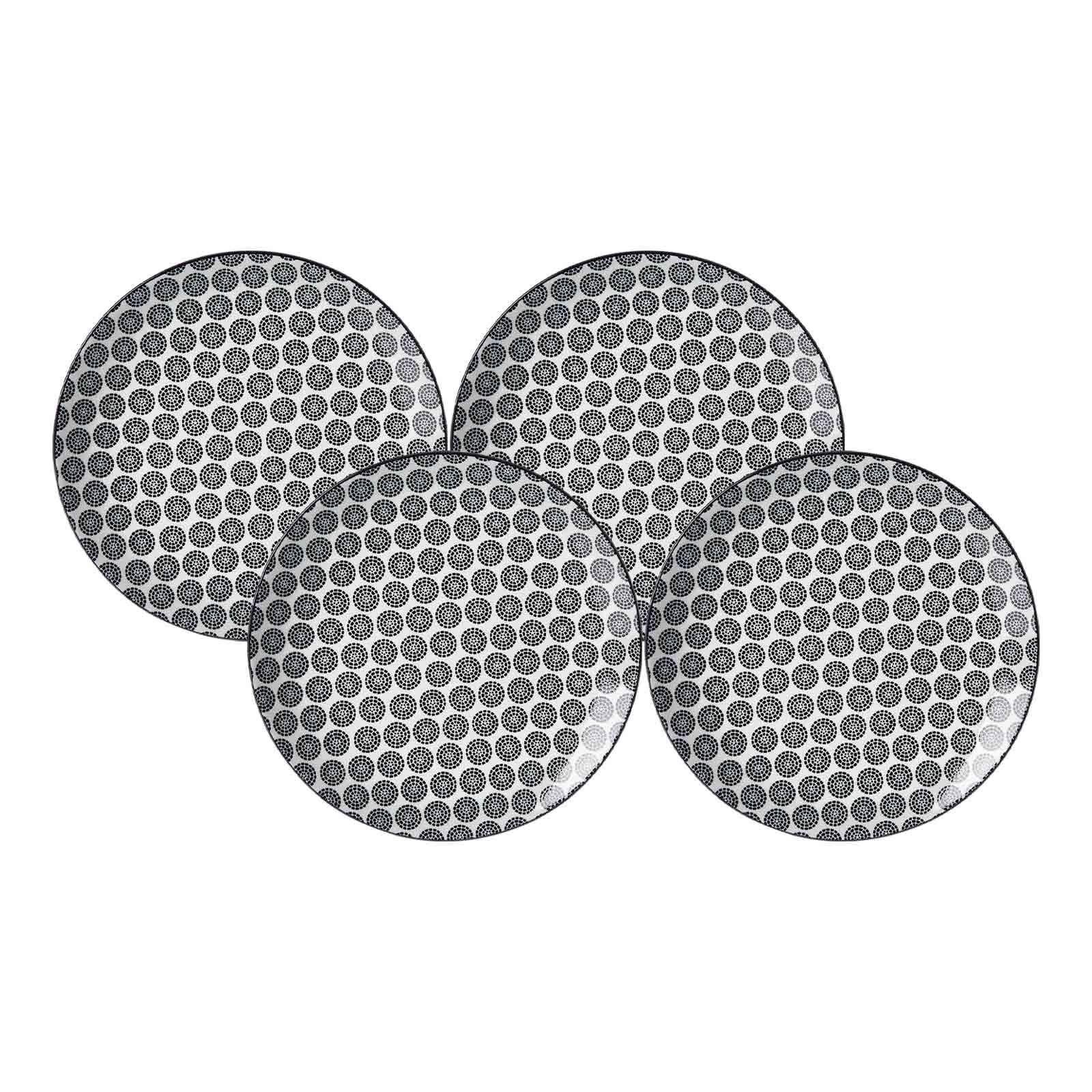 Frühstücksteller Takeo Circles Dessertteller ø 21,5 cm 4er Set