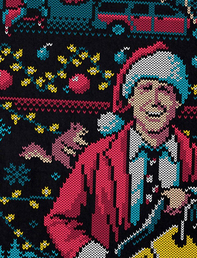 style3 T-Shirt Griswold Schöne Bescherung clark weihnachten pullover ugly s günstig online kaufen