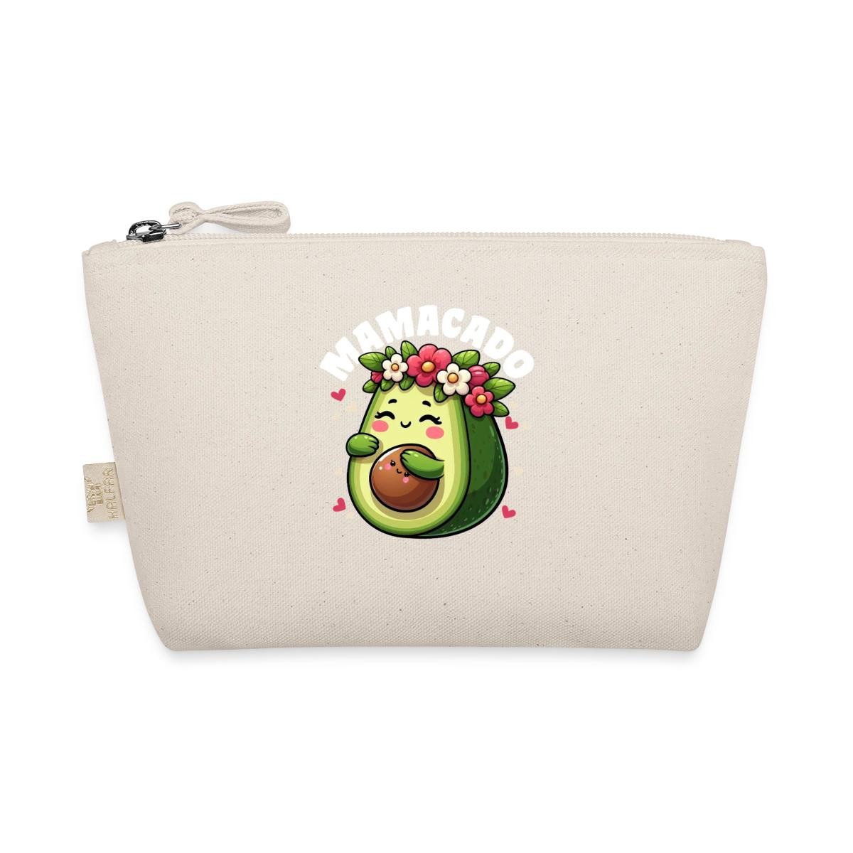 Spreadshirt Kosmetiktasche Mamacado, Avocado Mama Schwangerschaft Täschchen (1-tlg)