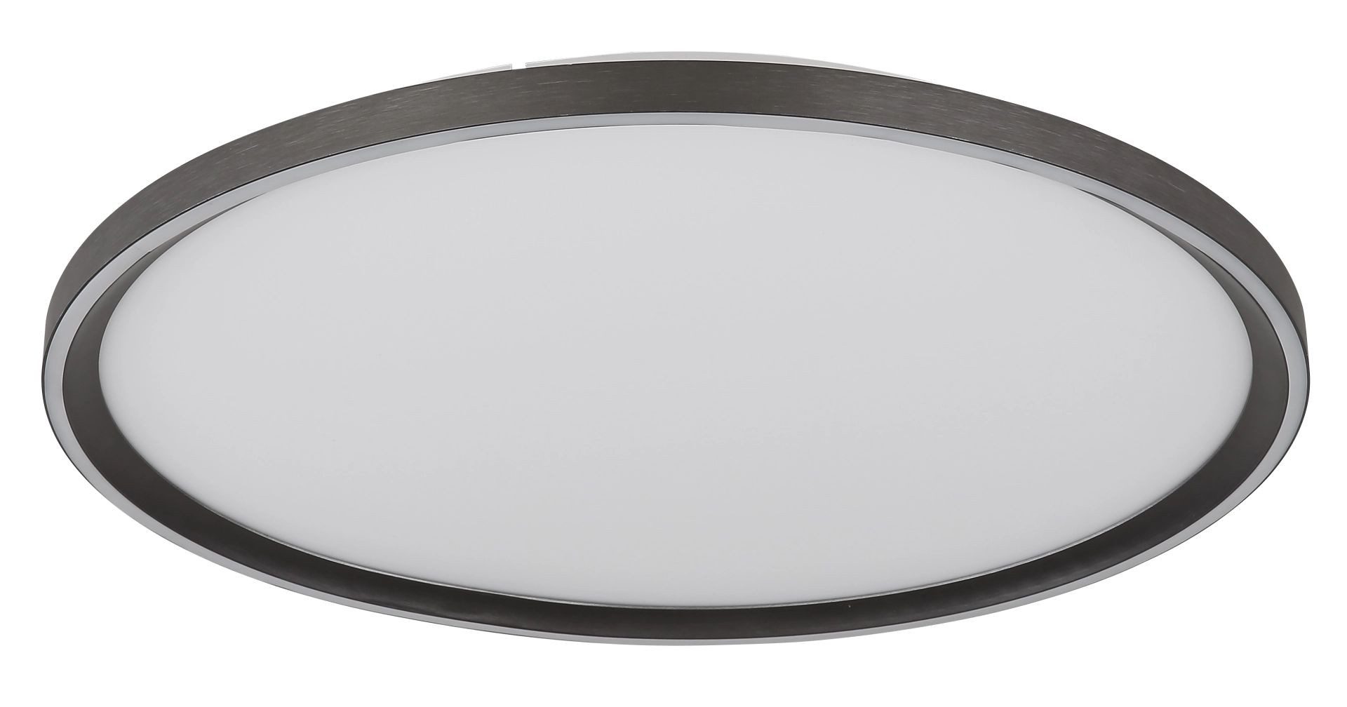 GLOBO LIGHTING LED Deckenleuchte DUBLIN, Dimmfunktion, Memoryfunktion, Nachtlichtfunktion, mehrere Helligkeitsstufen, LED fest integriert, warmweiß - kaltweiß, Deckenlampe, rund, antik, Wohnzimmer, Schlafzimmer