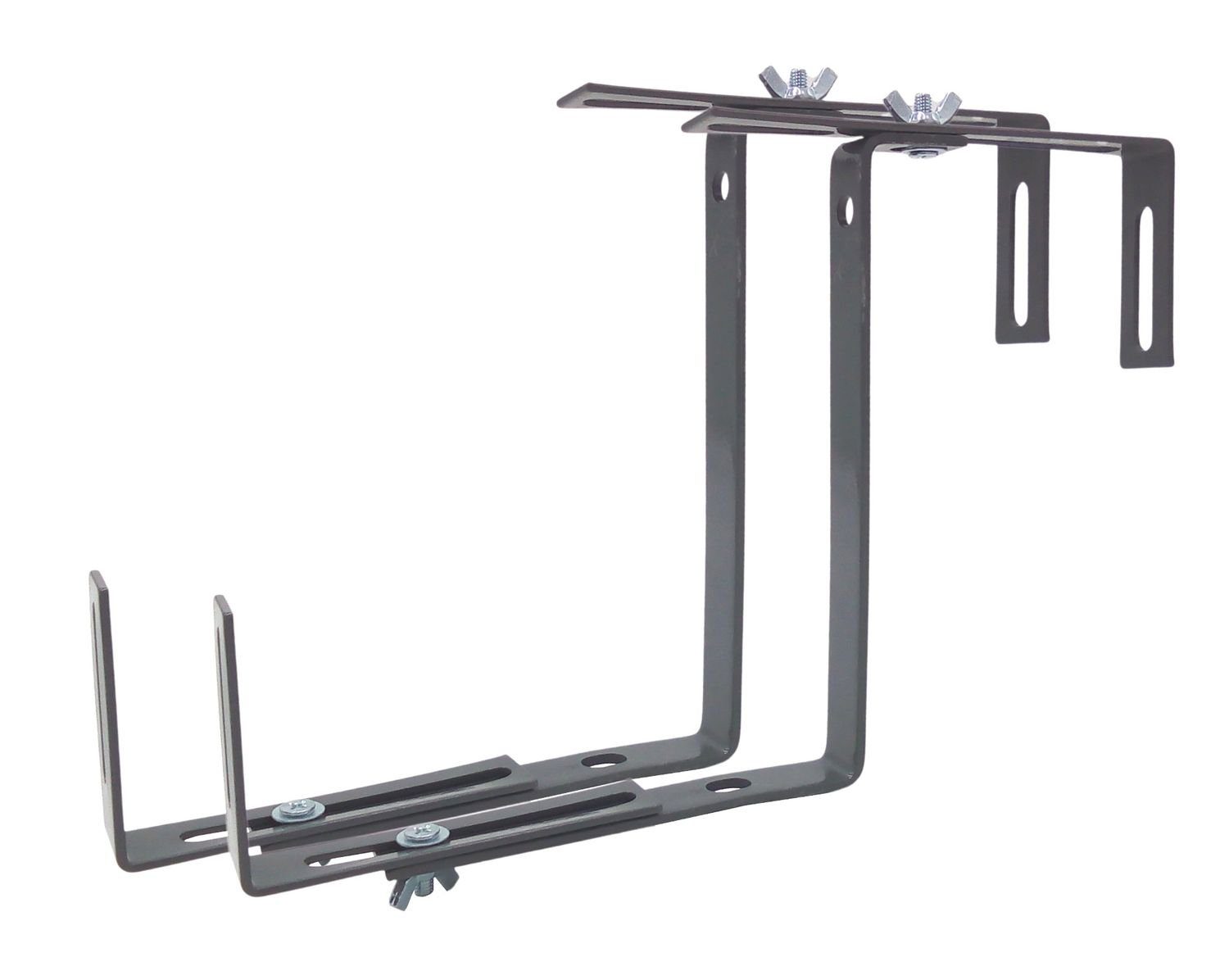 BURI Blumenkastenhalter Balkonkastenhalter 2er-Set Blumenkastenhalter Balko günstig online kaufen