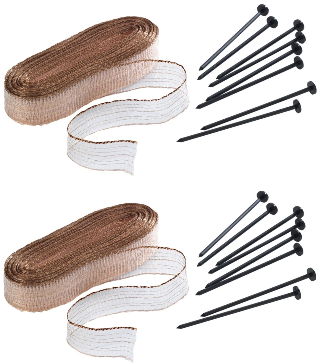 WENKO Schneckenzaun Schnecken-Stopp, Set, 2 x 8 m