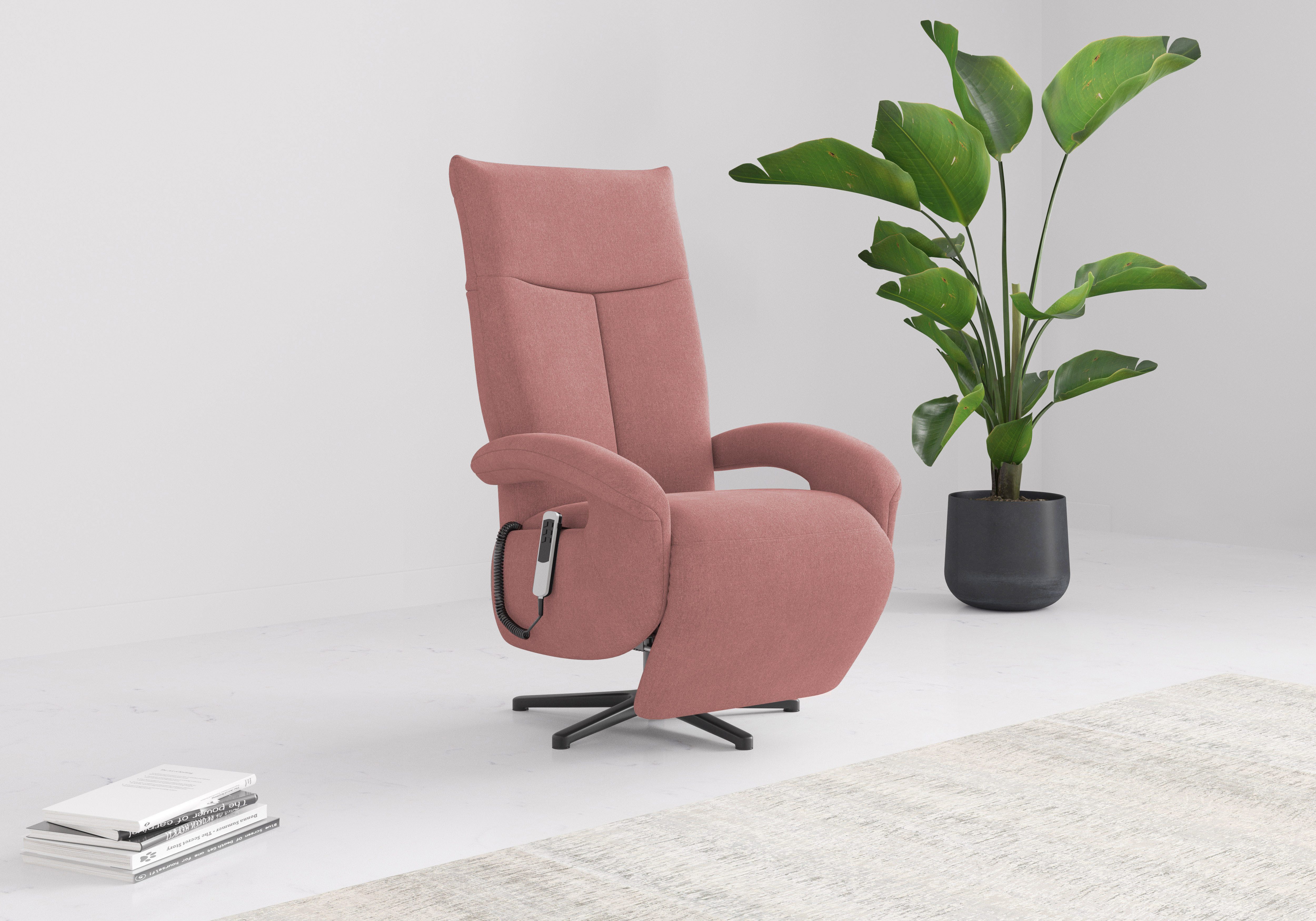 sit&more TV-Sessel TV Dance, wahlweise manuell oder elektrischer Funktion mit Akku