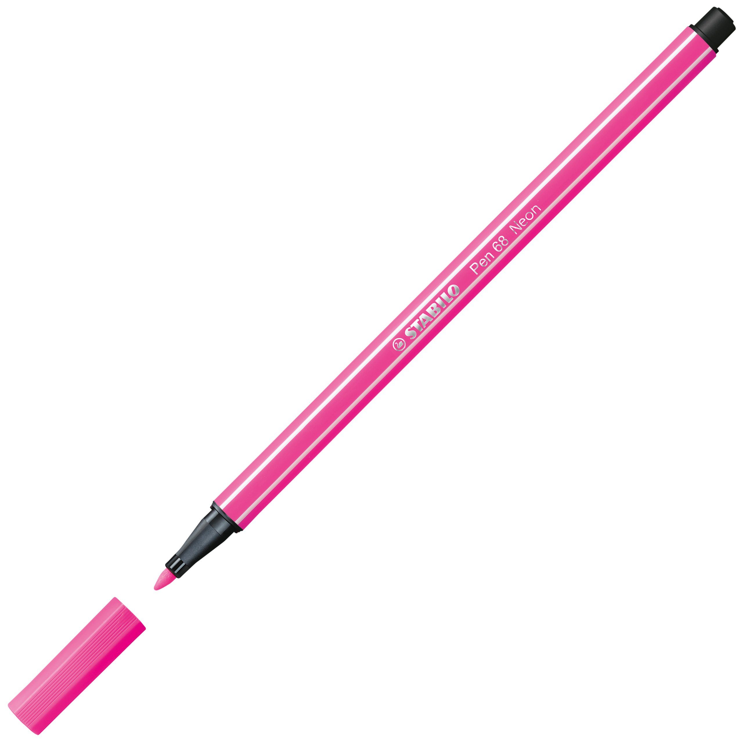 STABILO Faserstift STABILO 6 Fasermaler 68 Etui Farben Pen
