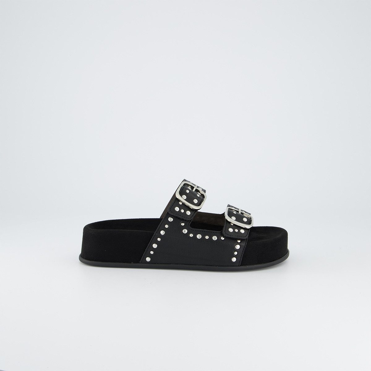 Paul Green Paul Green 6168-007, Sandaletten, Schwarz, Damen Sandalette