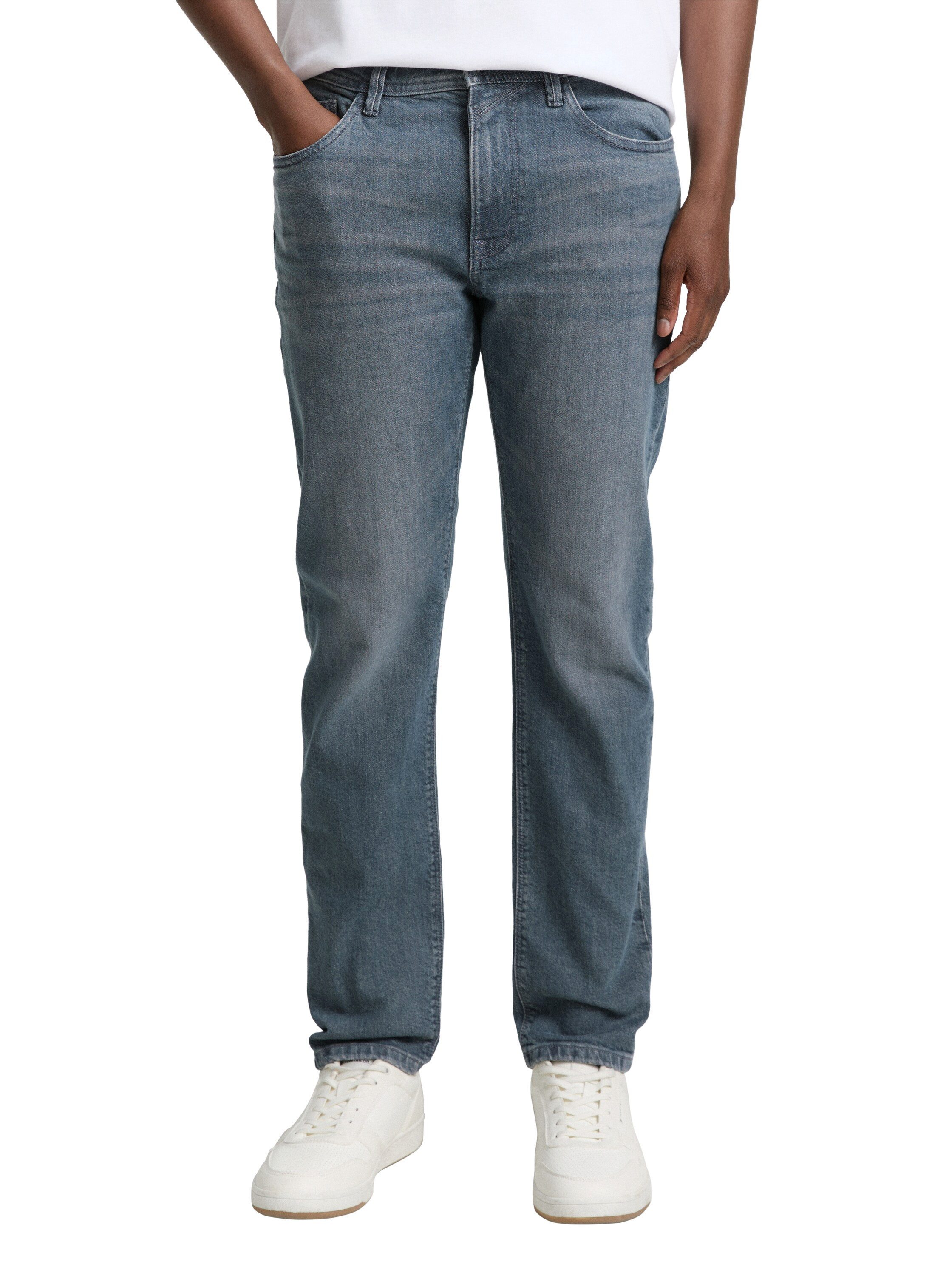 TOM TAILOR Denim Tapered-fit-Jeans im Five-Pocket günstig online kaufen