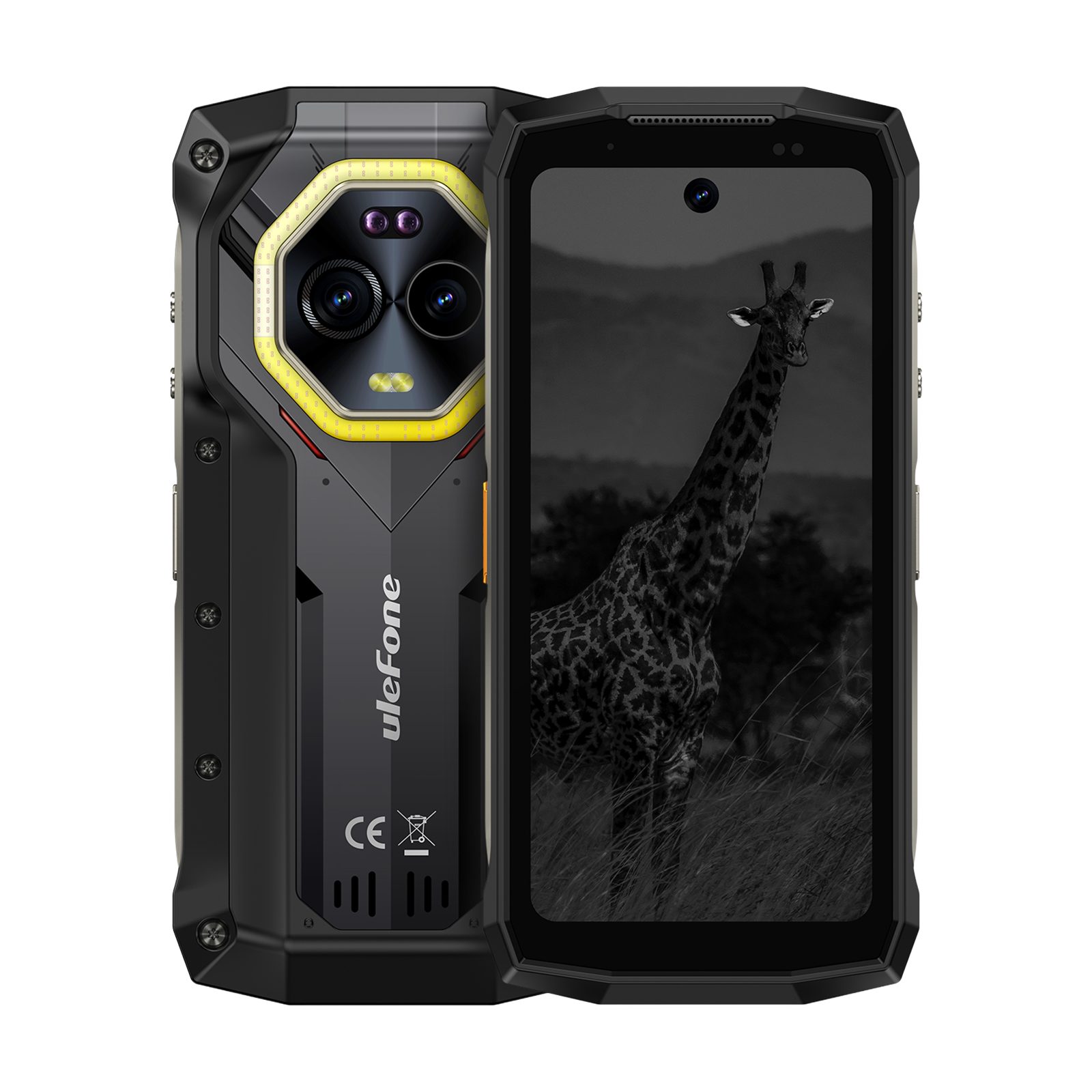Ulefone Armor Mini 20 Pro Outdoor Smartphone Rugged IP68 5G Smartphone (256 GB Speicherplatz)