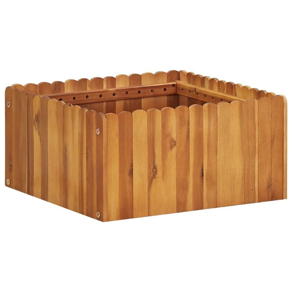 vidaXL Hochbeet Garten-Hochbeet 50 x 50 x 25 cm Massivholz (1 St)