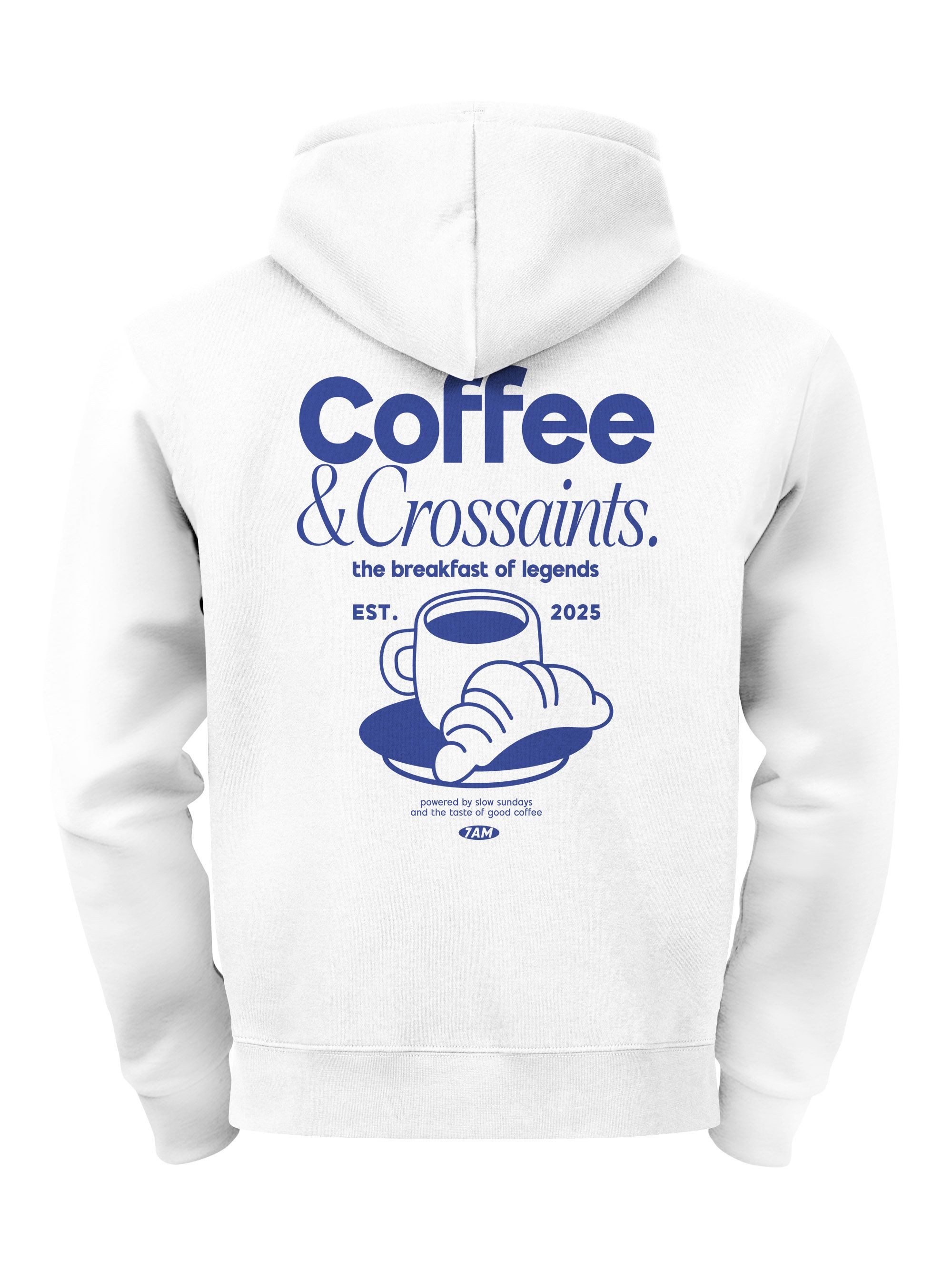 Neverless Hoodie Herren Hoodie Backprint Coffee günstig online kaufen