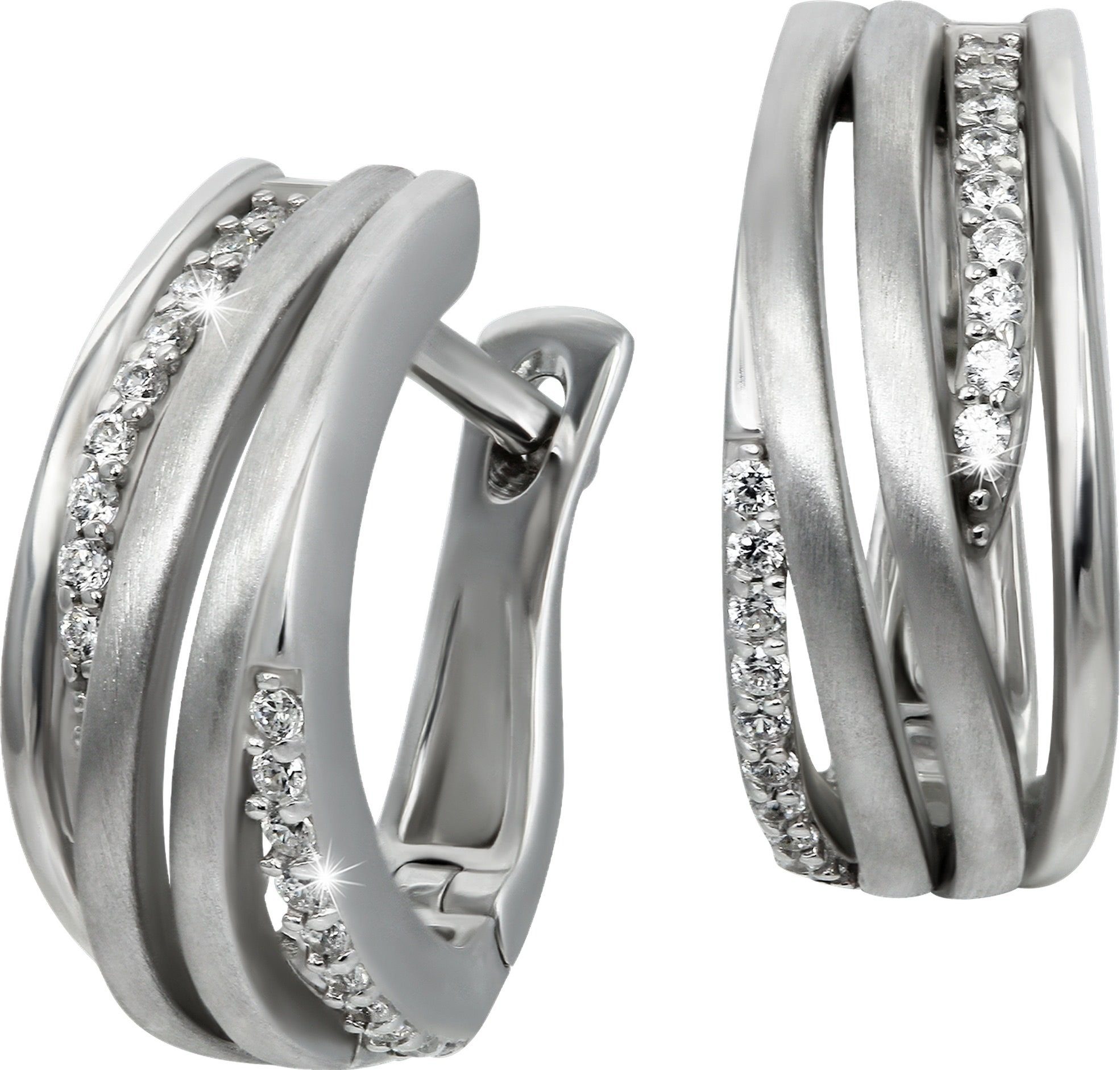 SilberDream Paar Creolen SilberDream Damen Ohrringe Silber (Creolen), Damen günstig online kaufen