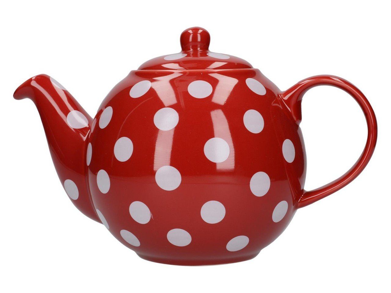 Creative Tops Teekanne, Farbe: rot mit weißen Punkten online kaufen | OTTO