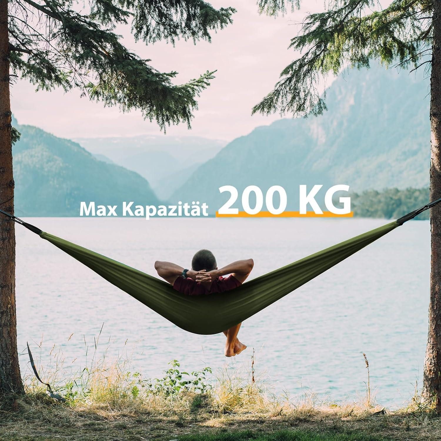 LuxusKollektion Campingstuhl Hängematte Outdoor mit Moskitonetz günstig online kaufen