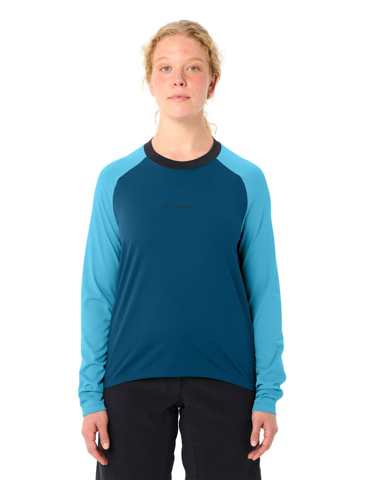 VAUDE T-Shirt Women's Loamer LS Shirt (1-tlg) atmungsaktives und schnelltrocknendes Radshirt