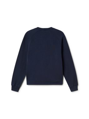 TWOTHIRDS Sweatshirt Lismore - Dark Navy mit Kordelzug, nachhaltig