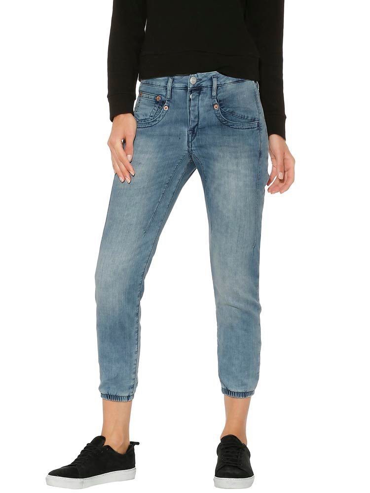 Herrlicher 7/8-Jeans mit hohem Bund, Aus hochwertiger Baumwolle mit  Elasthan-Anteil online kaufen | OTTO