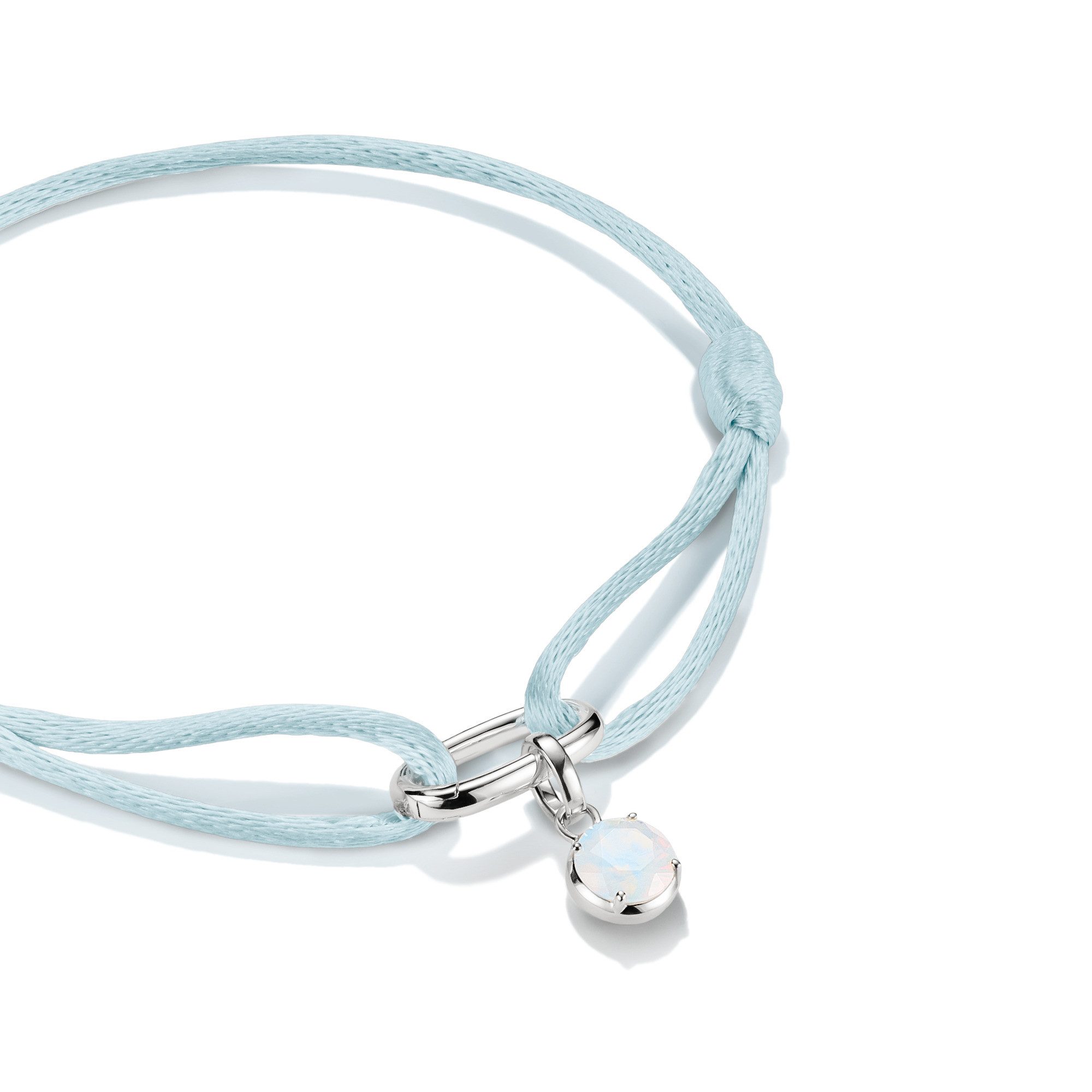 THOMAS SABO Charm-Armband Textilarmband in verschiedenen Farben - Connect