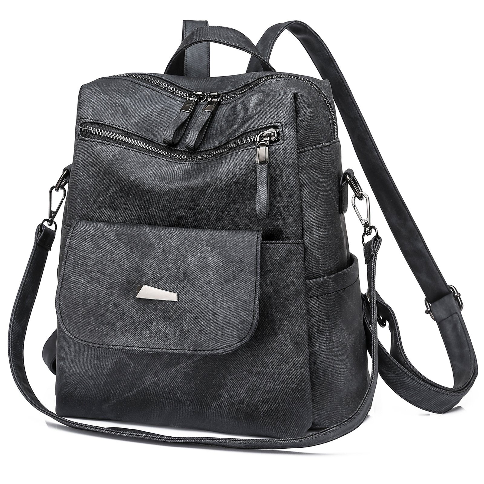 REDOM Rucksack Laptoprucksack Schulrucksack Lederrucksack Reiserucksack günstig online kaufen