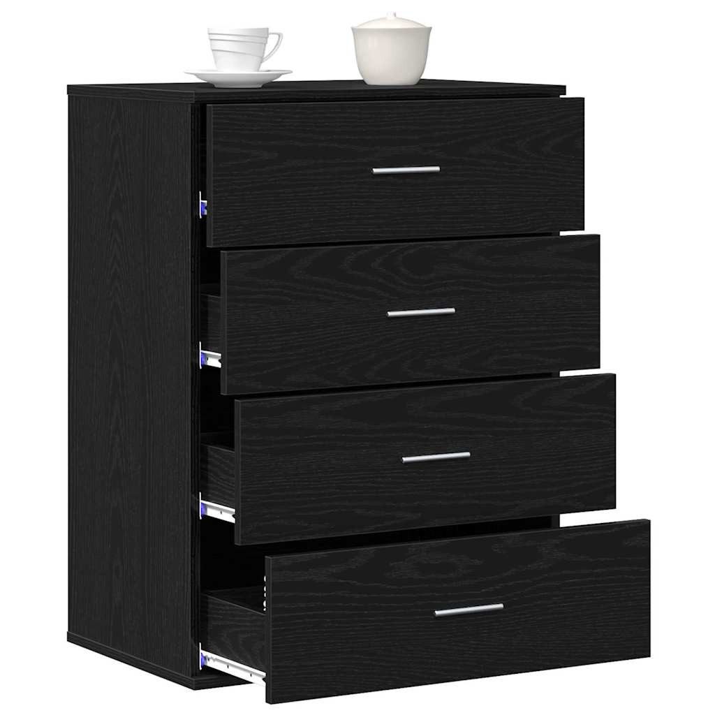 vidaXL Sideboard Sideboard Schwarze Eiche 60 günstig online kaufen