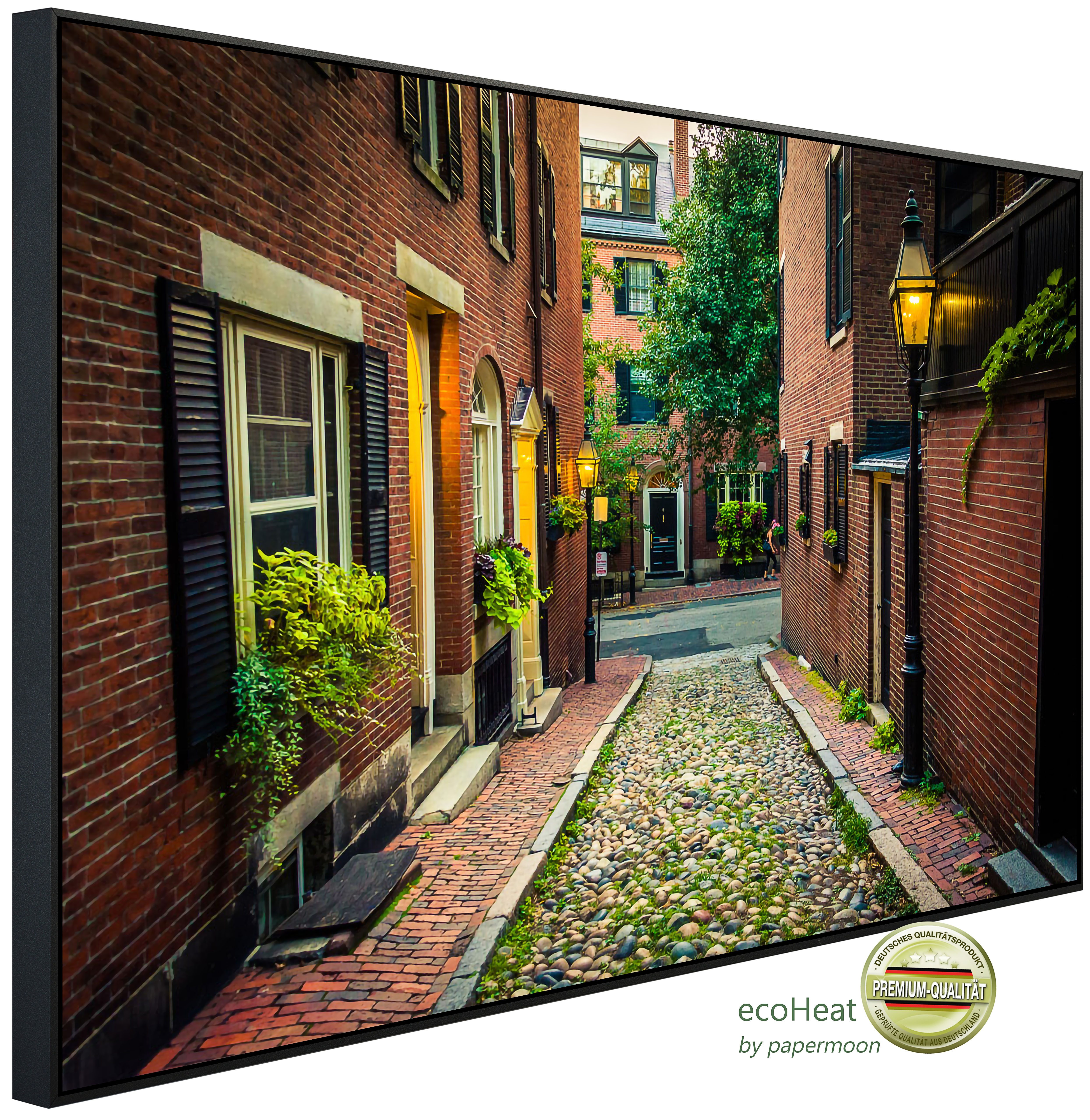 Papermoon Infrarotheizung INFRAROT-BILD-HEIZUNG, Altstadt, TÜV-Rheinland/GS zertifiziert, angenehme Strahlungswärme