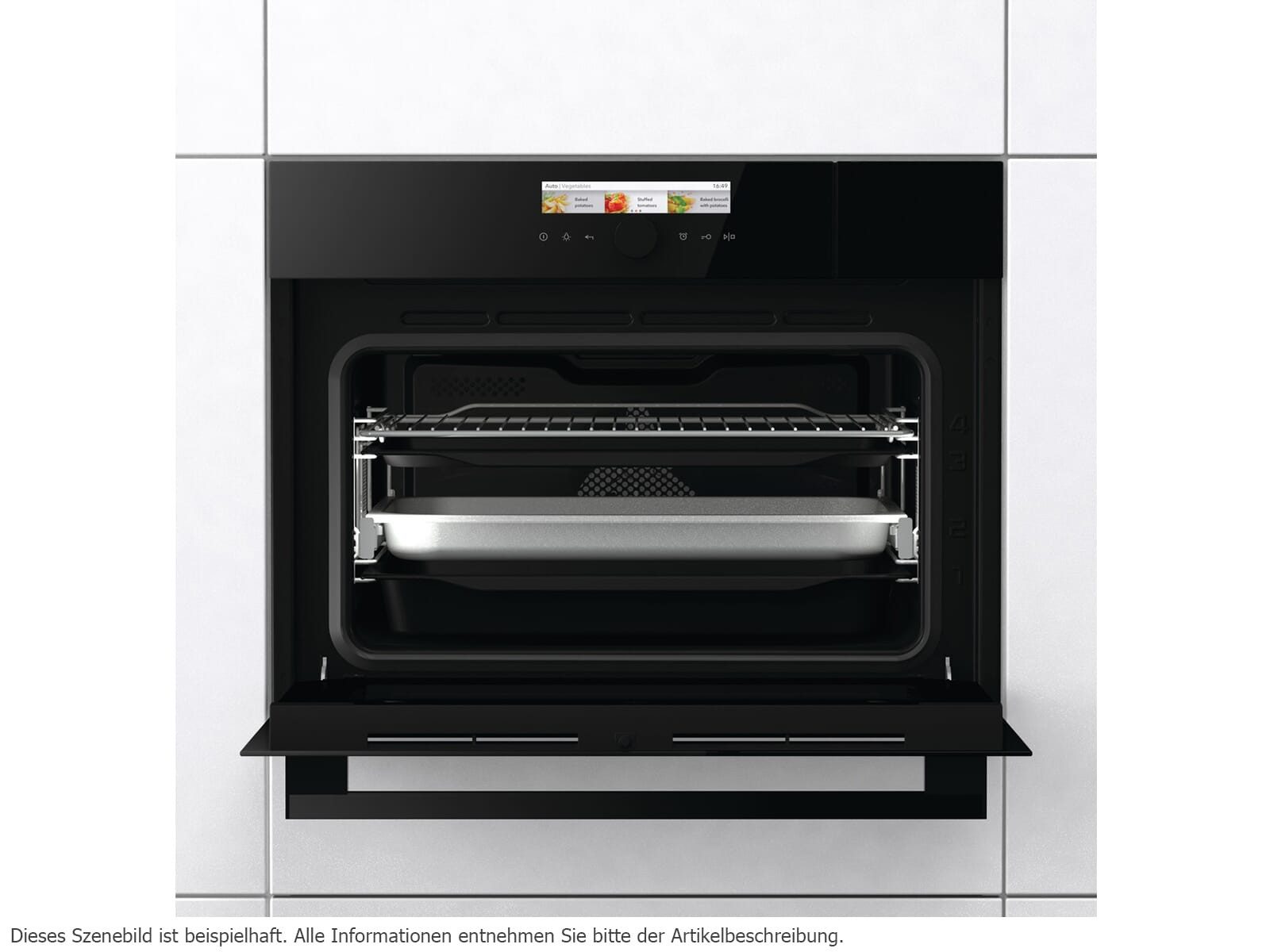 GORENJE Dampfbackofen, Reinigung mit Wasser / Dampf