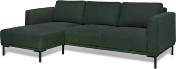 OTTO products Ecksofa Fillin, L-Form, Struktur hergestellt aus recycelten PET-Flaschen und im Leinen-Mix