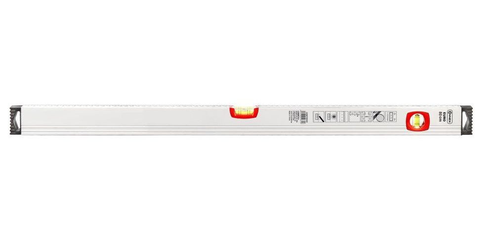 Connex Wasserwaage Wasserwaage 80 cm Aluminium Gefälleanzahl 2%