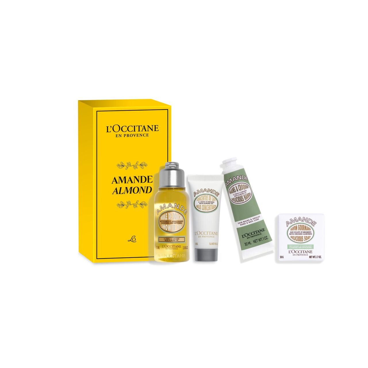 L'OCCITANE Körperpflegemittel Sweet Almond Discovery Set, für Alle Hauttypen