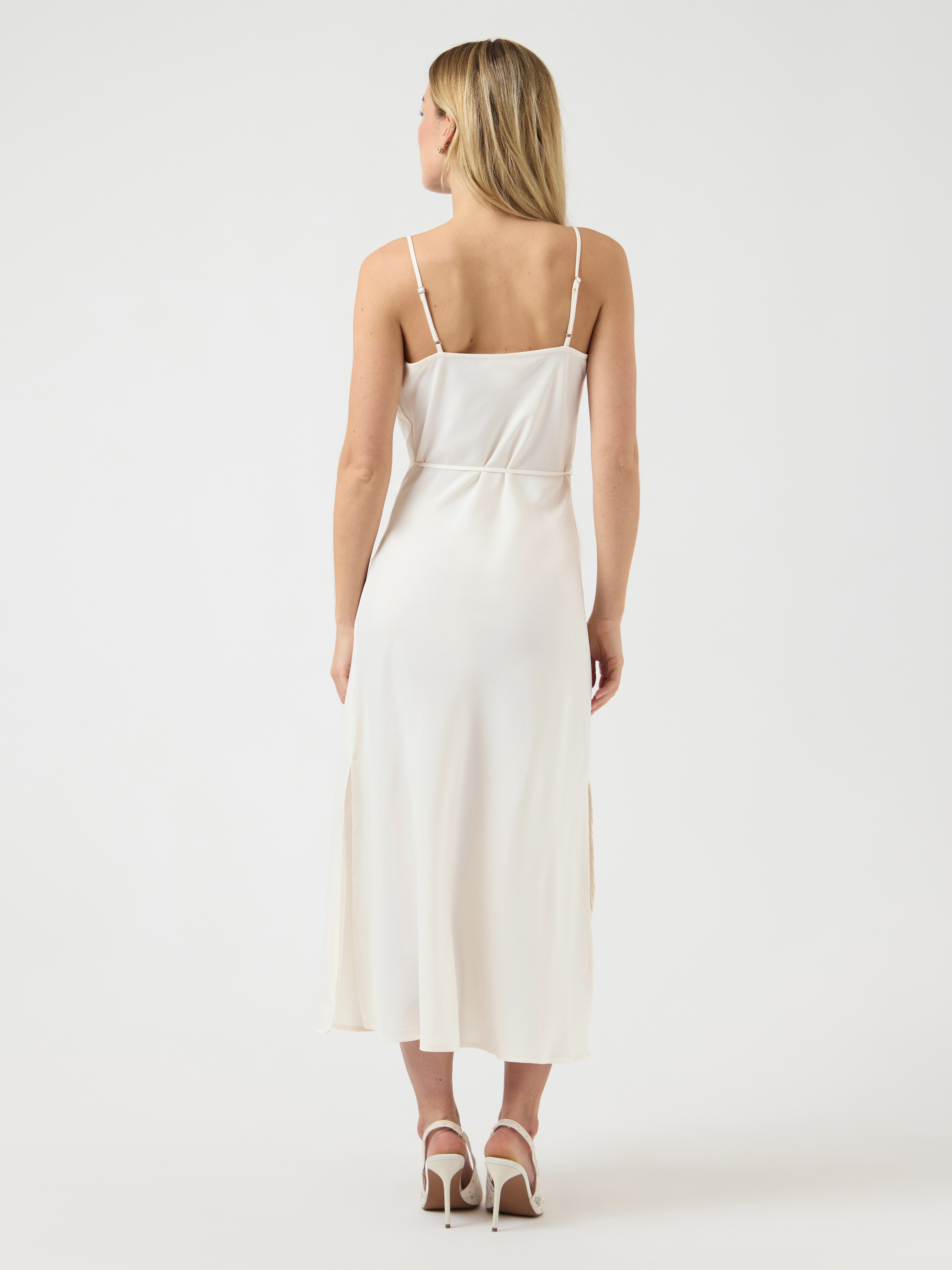 Y.A.S Spaghettikleid YASTHEA STRAP LONG DRESS S. NOOS Sommerkleid
